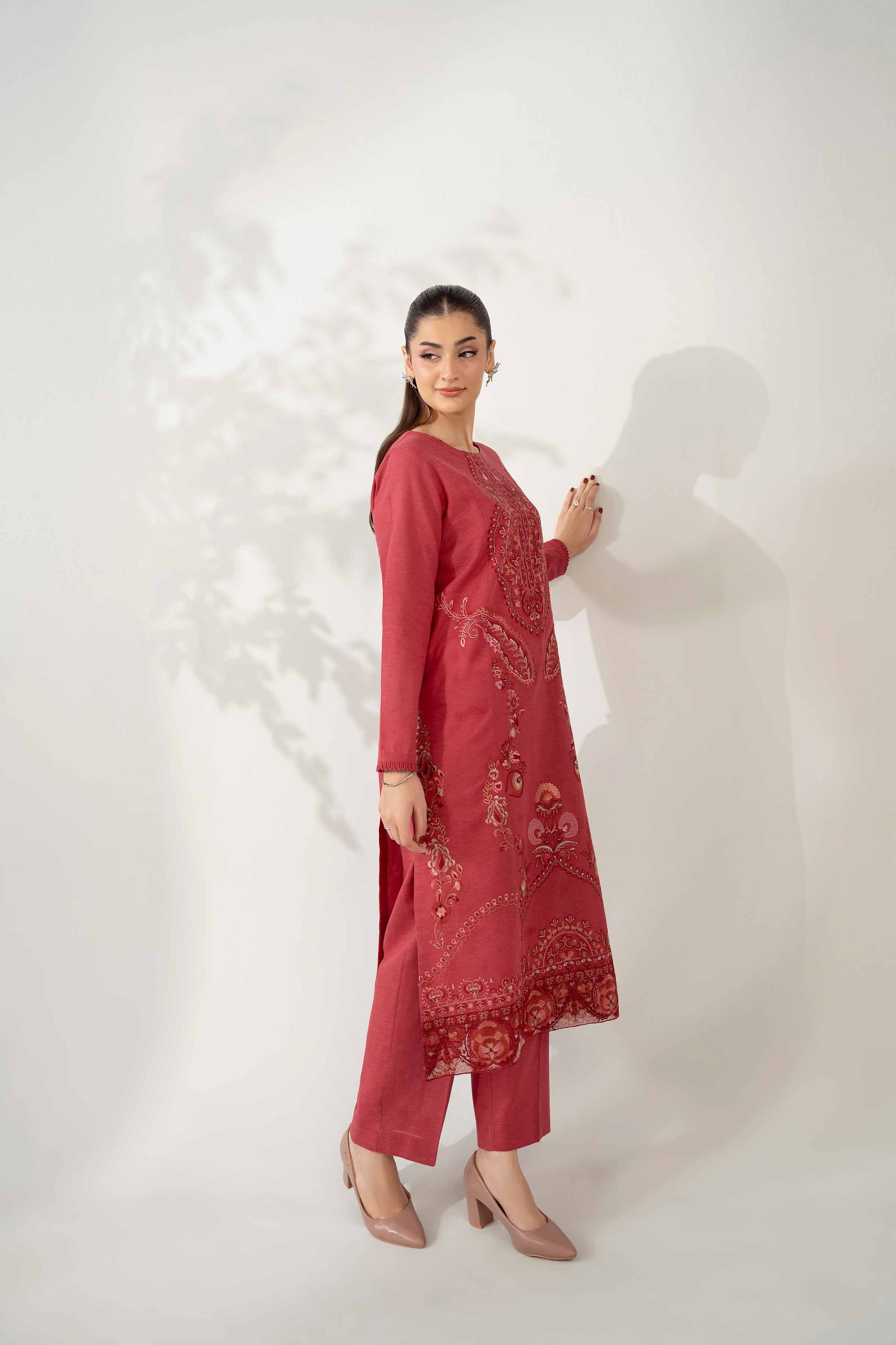 2 Piece - Embroidered Suit - 42502479 for Women - Unstitched Collection | Nishat | Shop Online