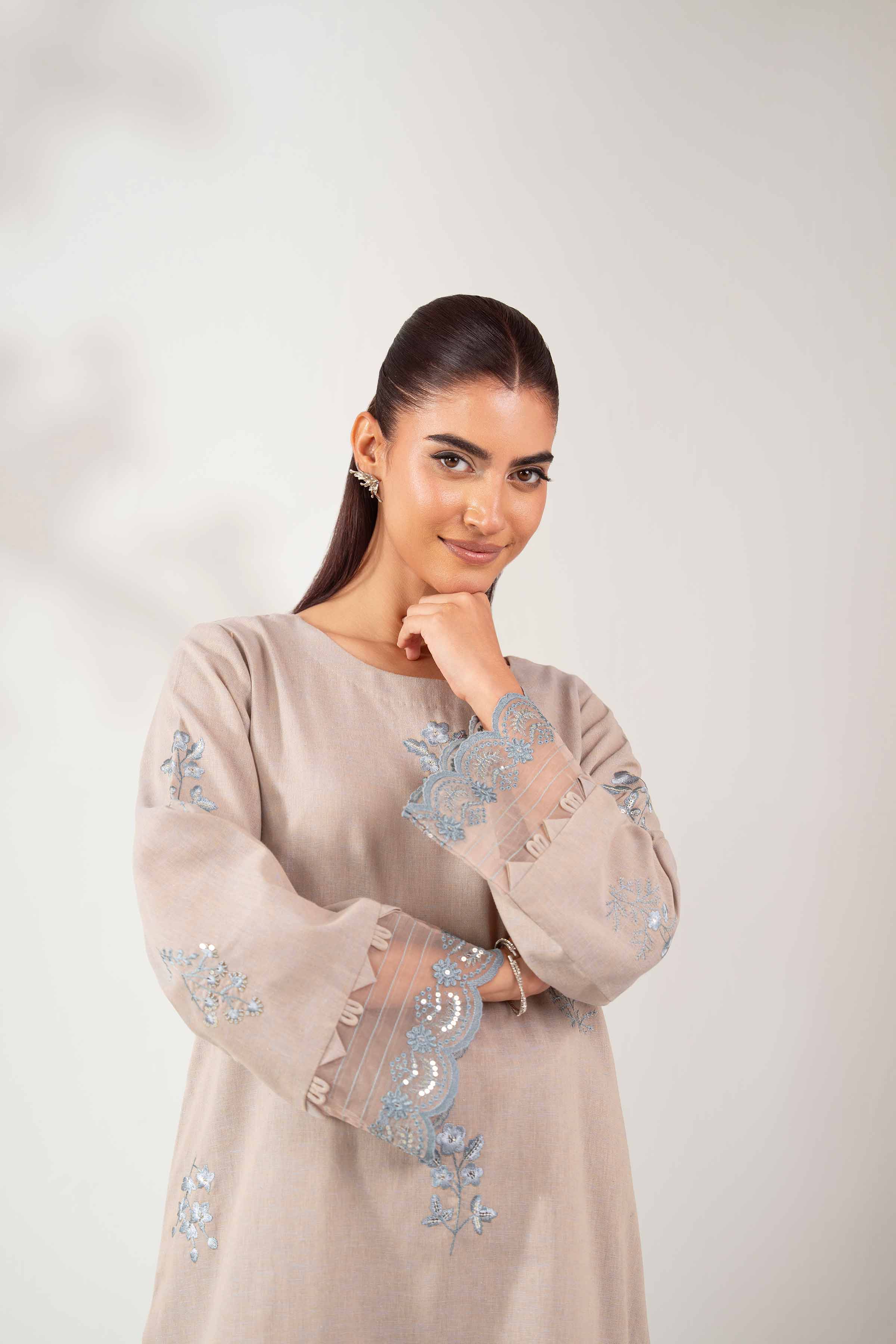 2 Piece - Embroidered Suit - 42502480 for Women - Unstitched Collection | Nishat | Shop Online