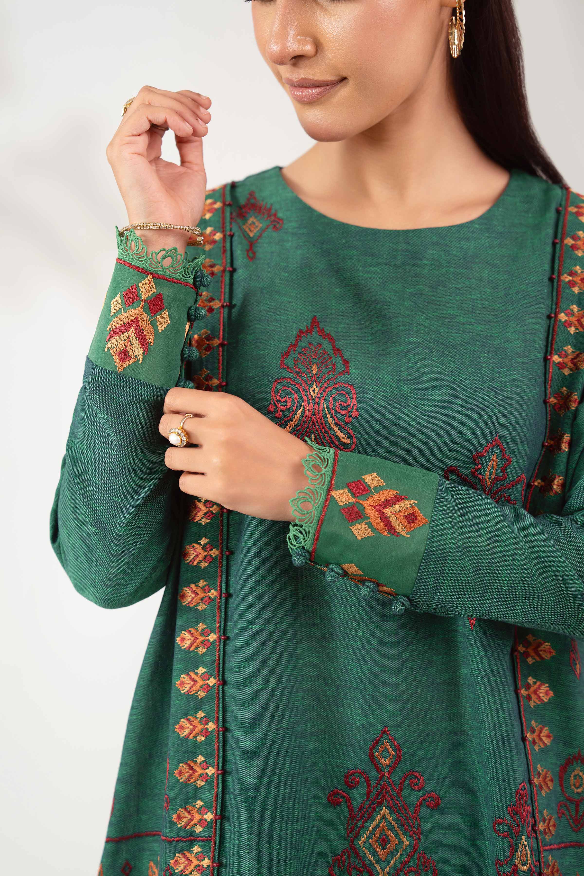 2 Piece - Embroidered Suit - 42502482 for Women - Unstitched Collection | Nishat | Shop Online