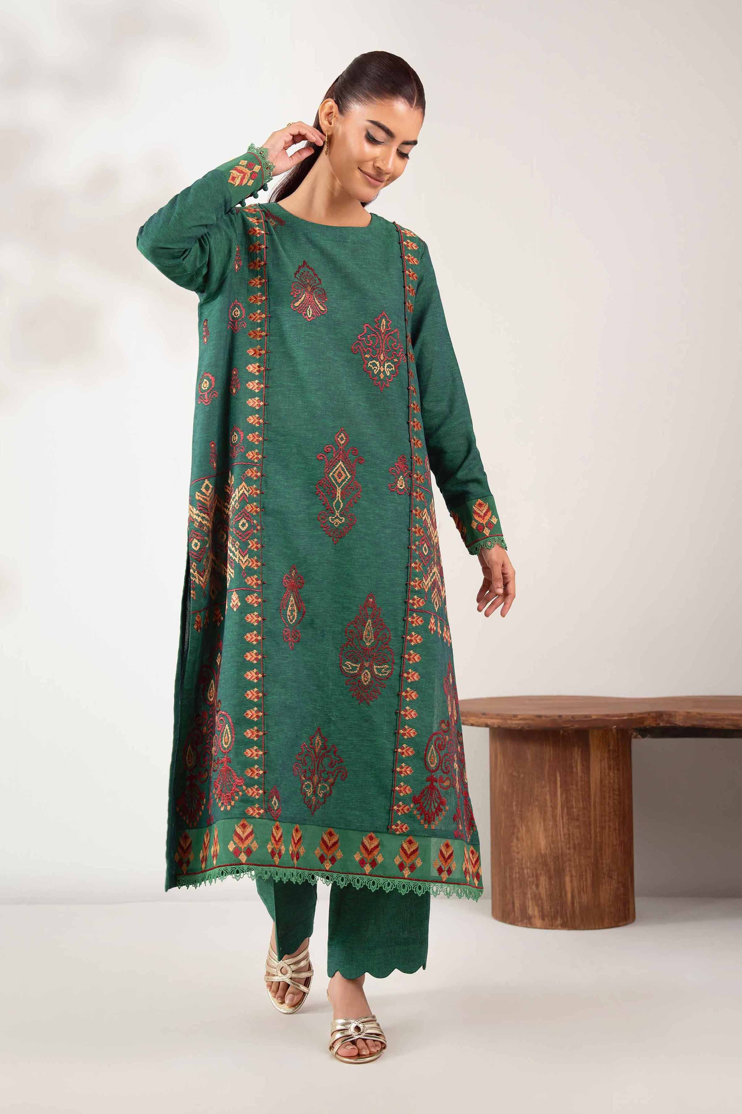 2 Piece - Embroidered Suit - 42502482 for Women - Unstitched Collection | Nishat | Shop Online