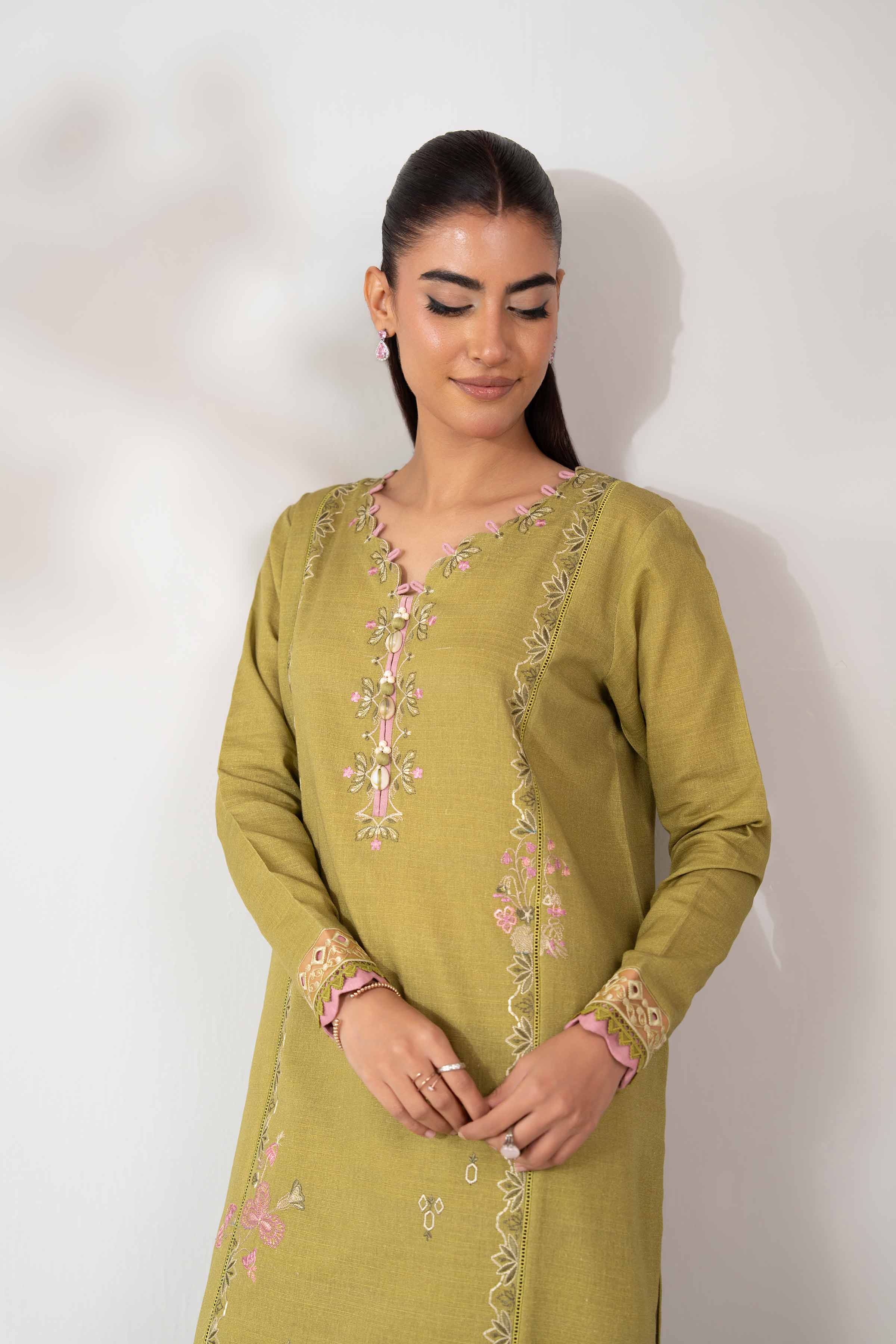 2 Piece - Printed Embroidered Suit - 42502487 for Women - Unstitched Collection | Nishat | Shop Online