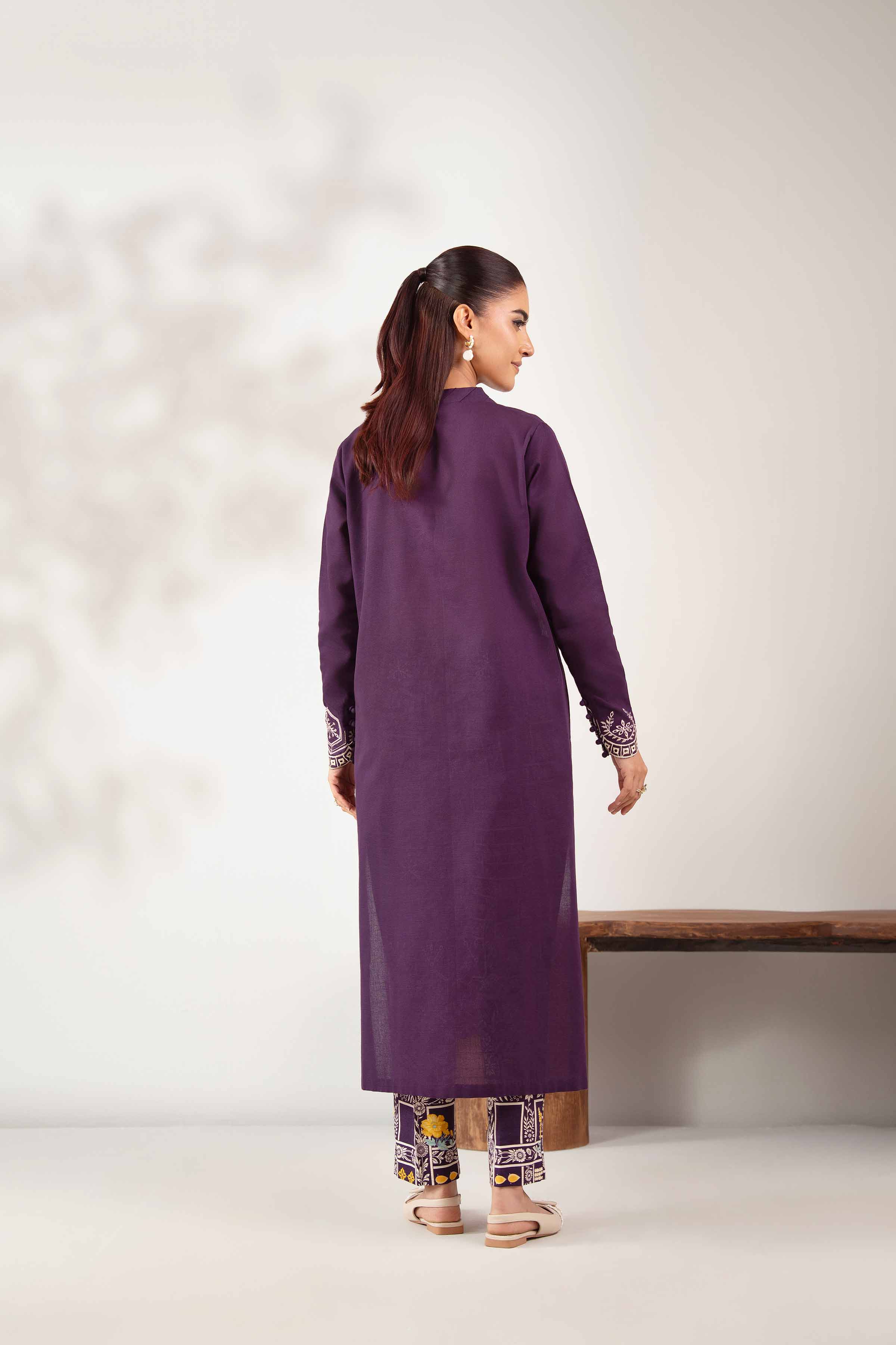 2 Piece - Printed Embroidered Suit - 42502490 for Women - Unstitched Collection | Nishat | Shop Online