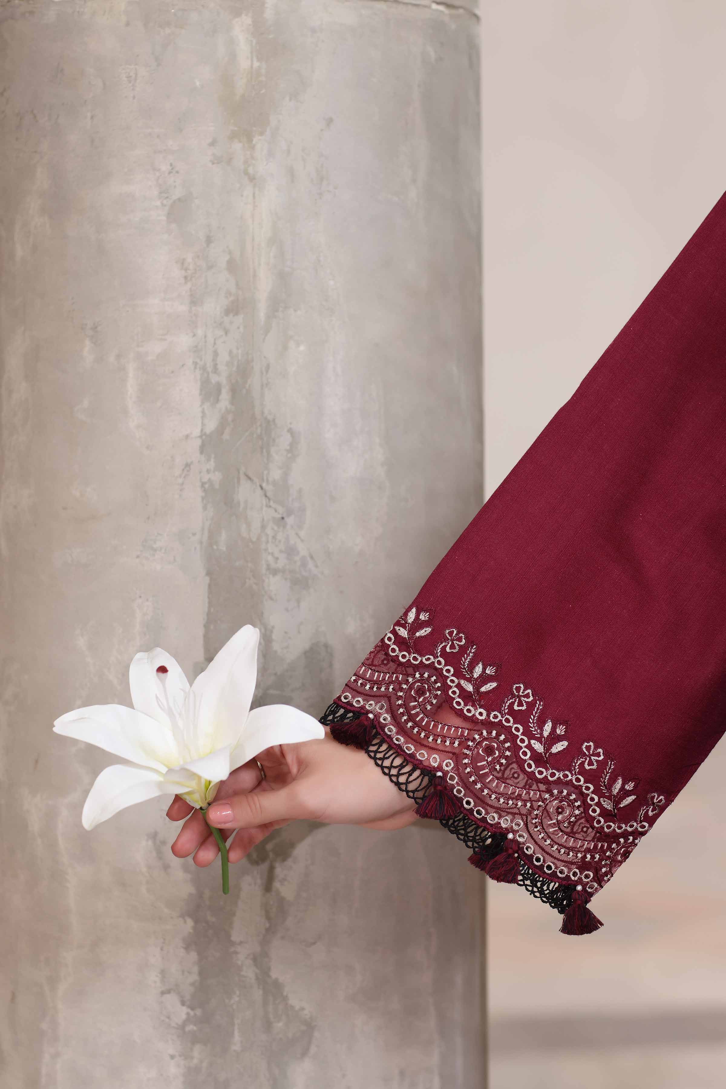 2 Piece - Printed Embroidered Suit - 42502492 for Women - Unstitched Collection | Nishat | Shop Online