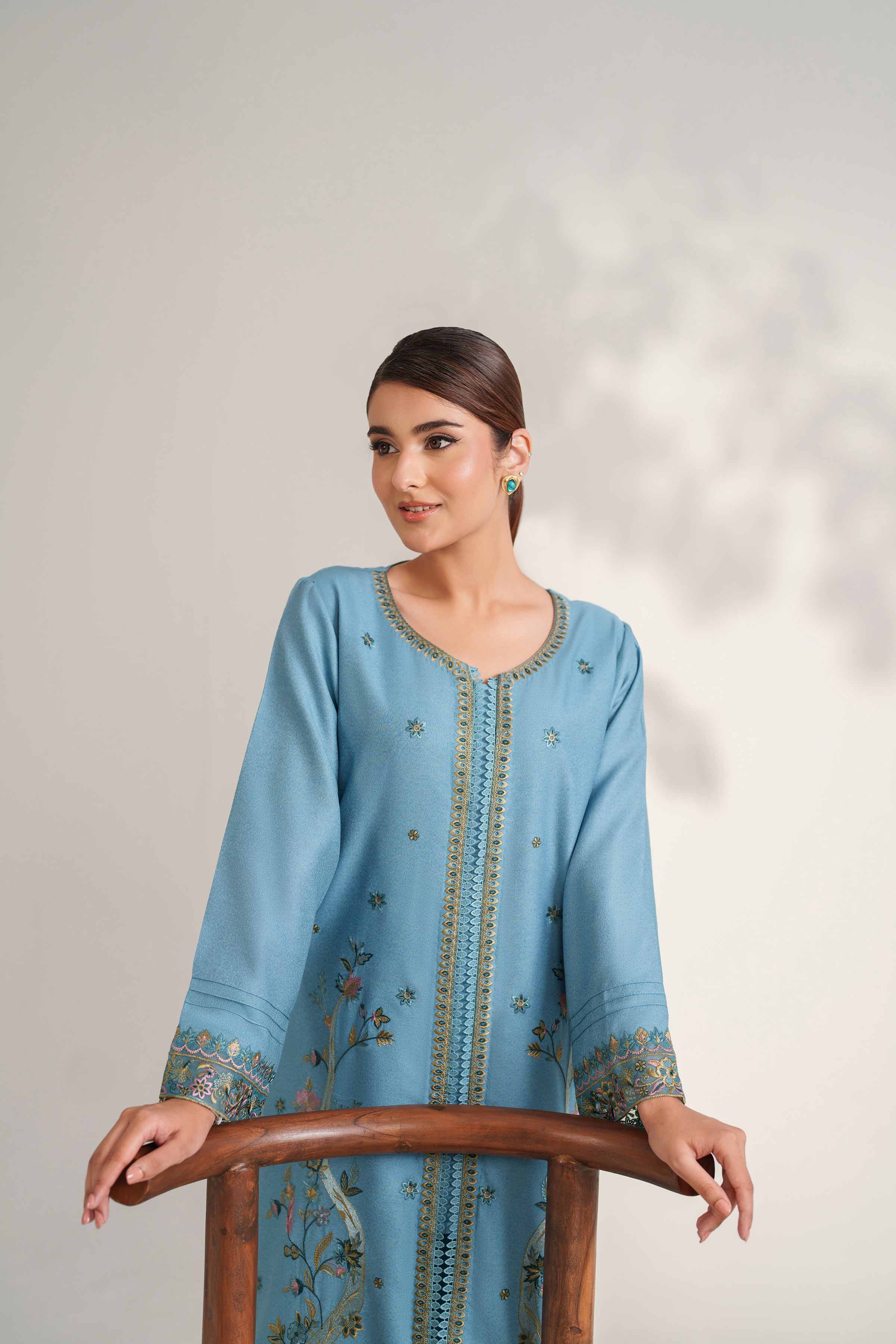 2 Piece - Embroidered Suit - 42502505 for Women - Unstitched Collection | Nishat | Shop Online