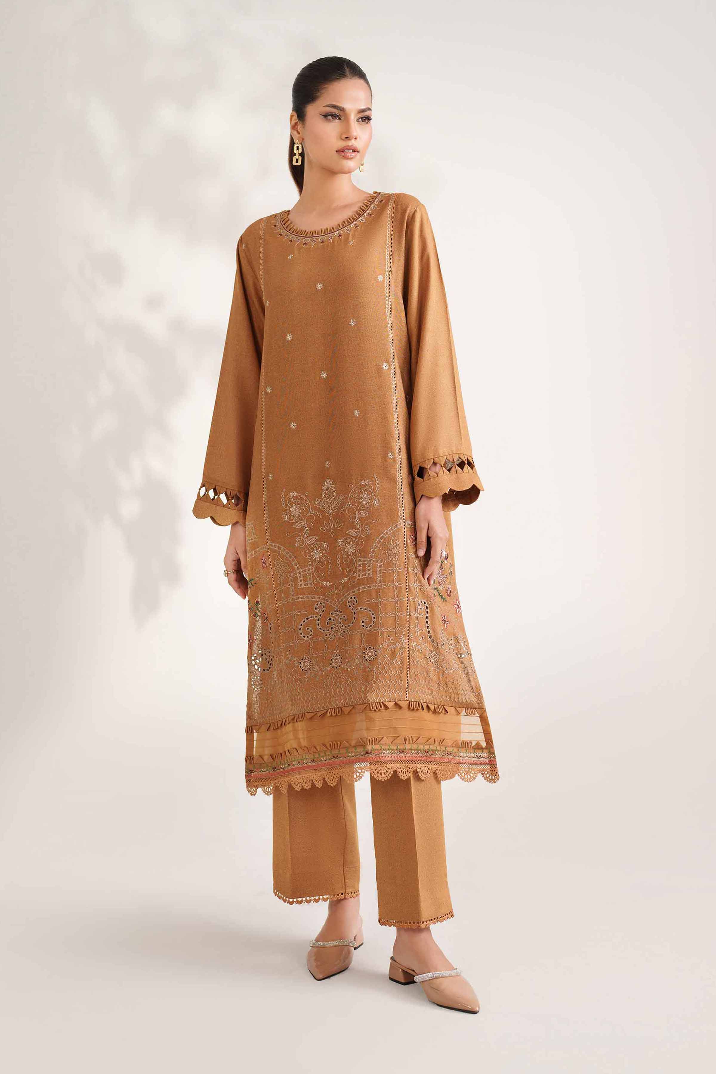 2 Piece - Embroidered Suit - 42502506 for Women - Unstitched Collection | Nishat | Shop Online