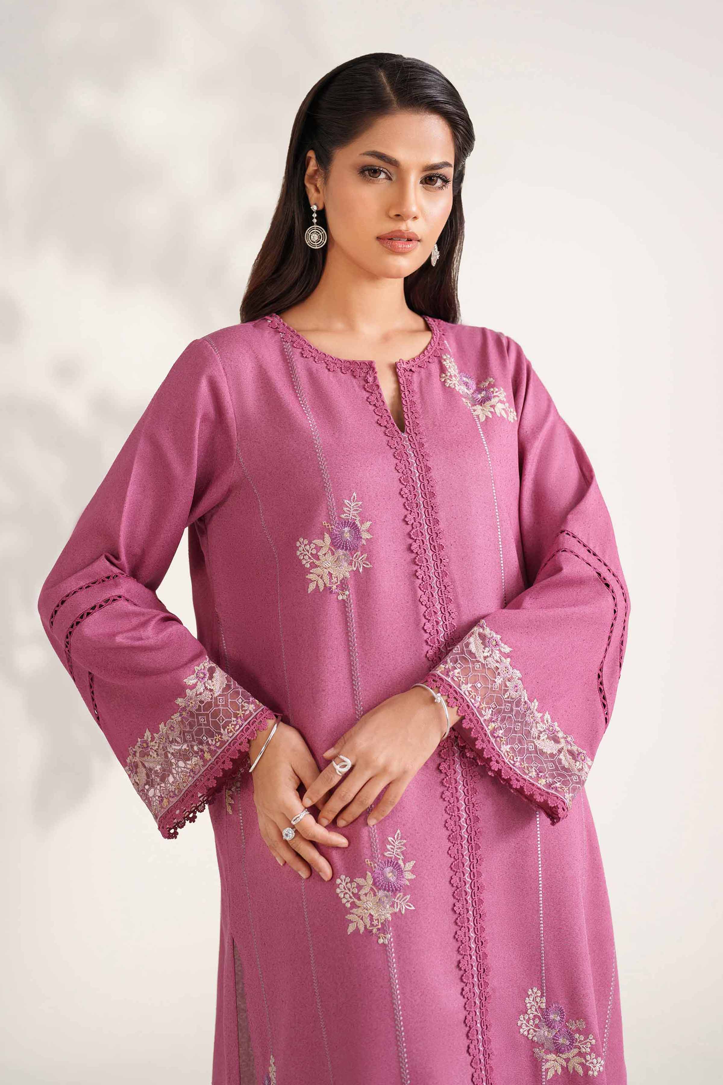 2 Piece - Embroidered Suit - 42502507 for Women - Unstitched Collection | Nishat | Shop Online