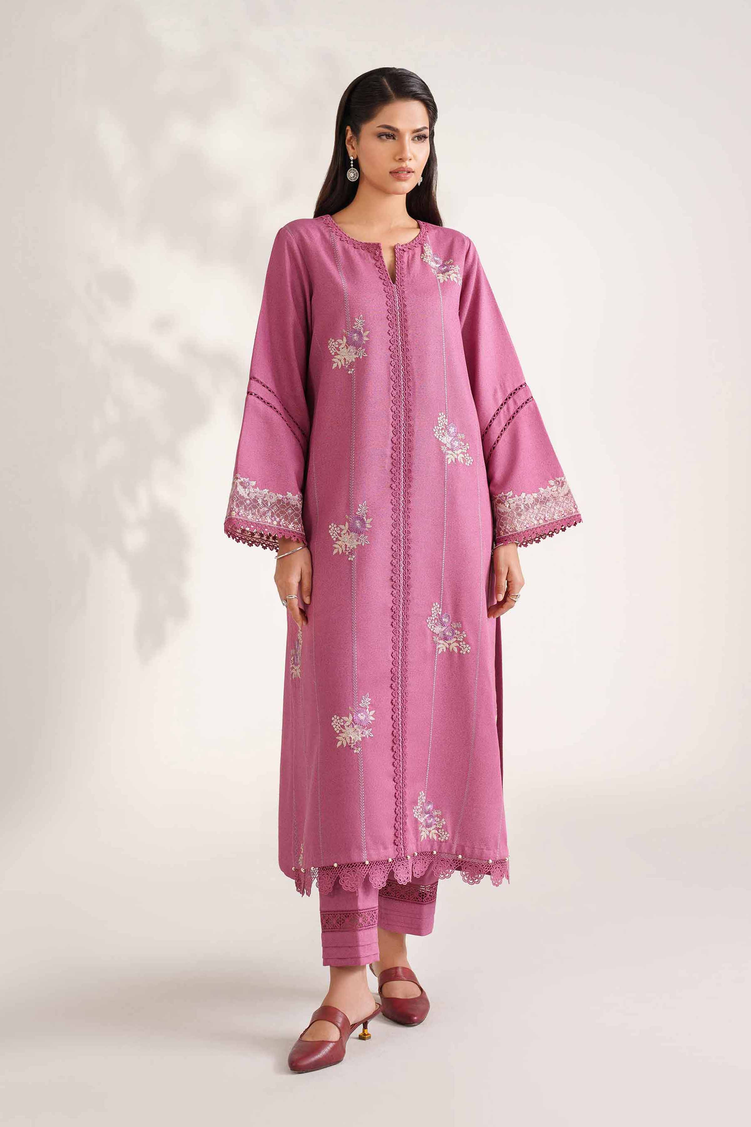 2 Piece - Embroidered Suit - 42502507 for Women - Unstitched Collection | Nishat | Shop Online