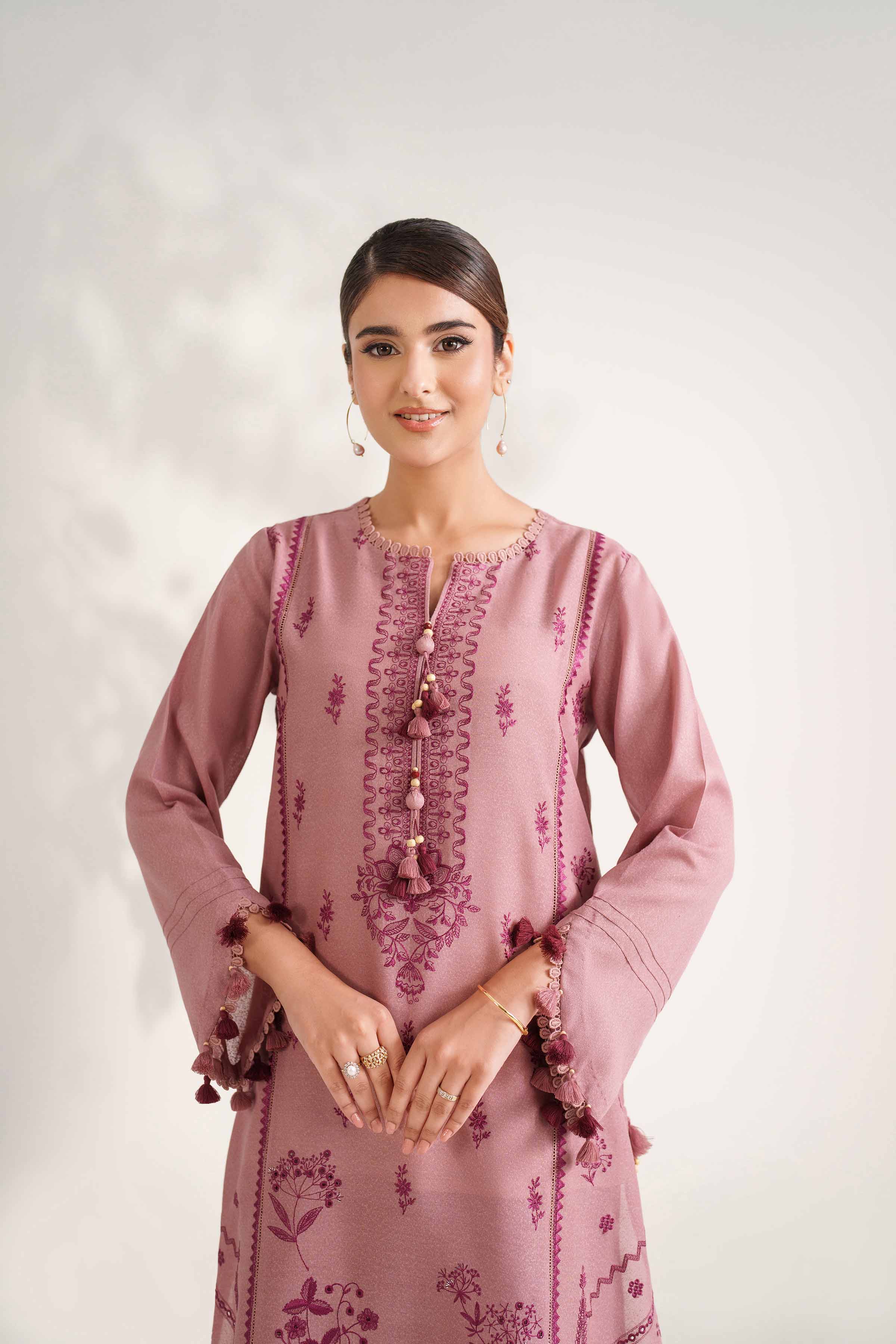 2 Piece - Embroidered Suit - 42502509 for Women - Unstitched Collection | Nishat | Shop Online