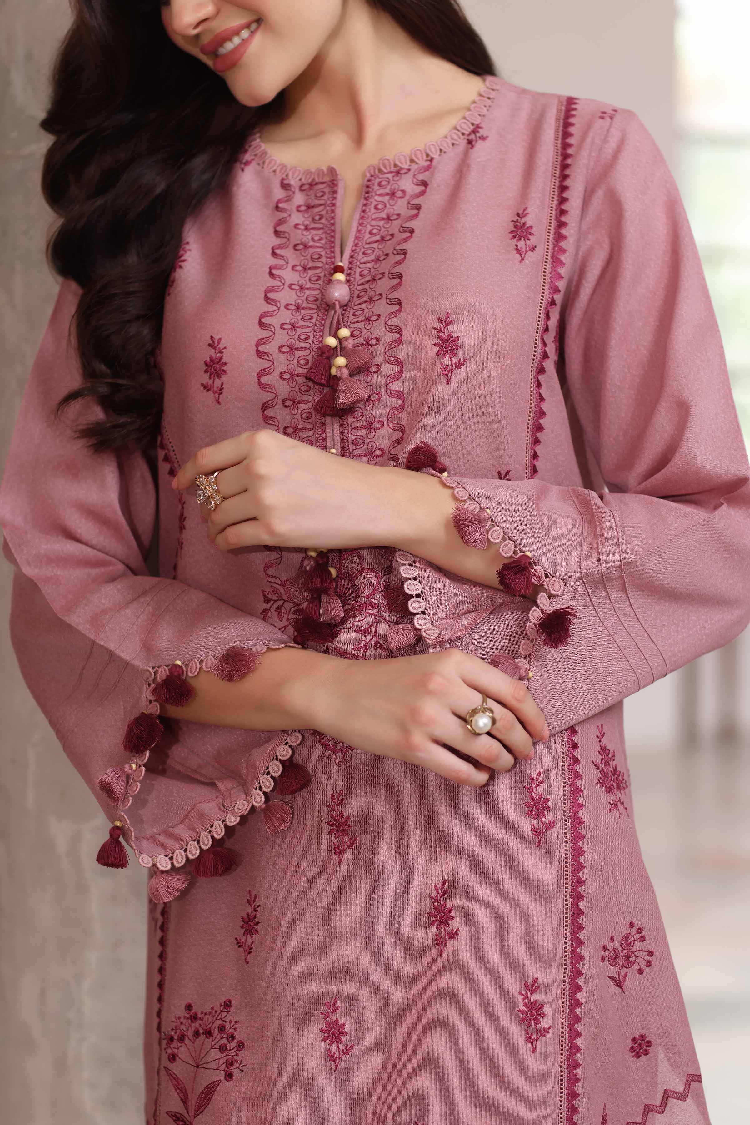 2 Piece - Embroidered Suit - 42502509 for Women - Unstitched Collection | Nishat | Shop Online