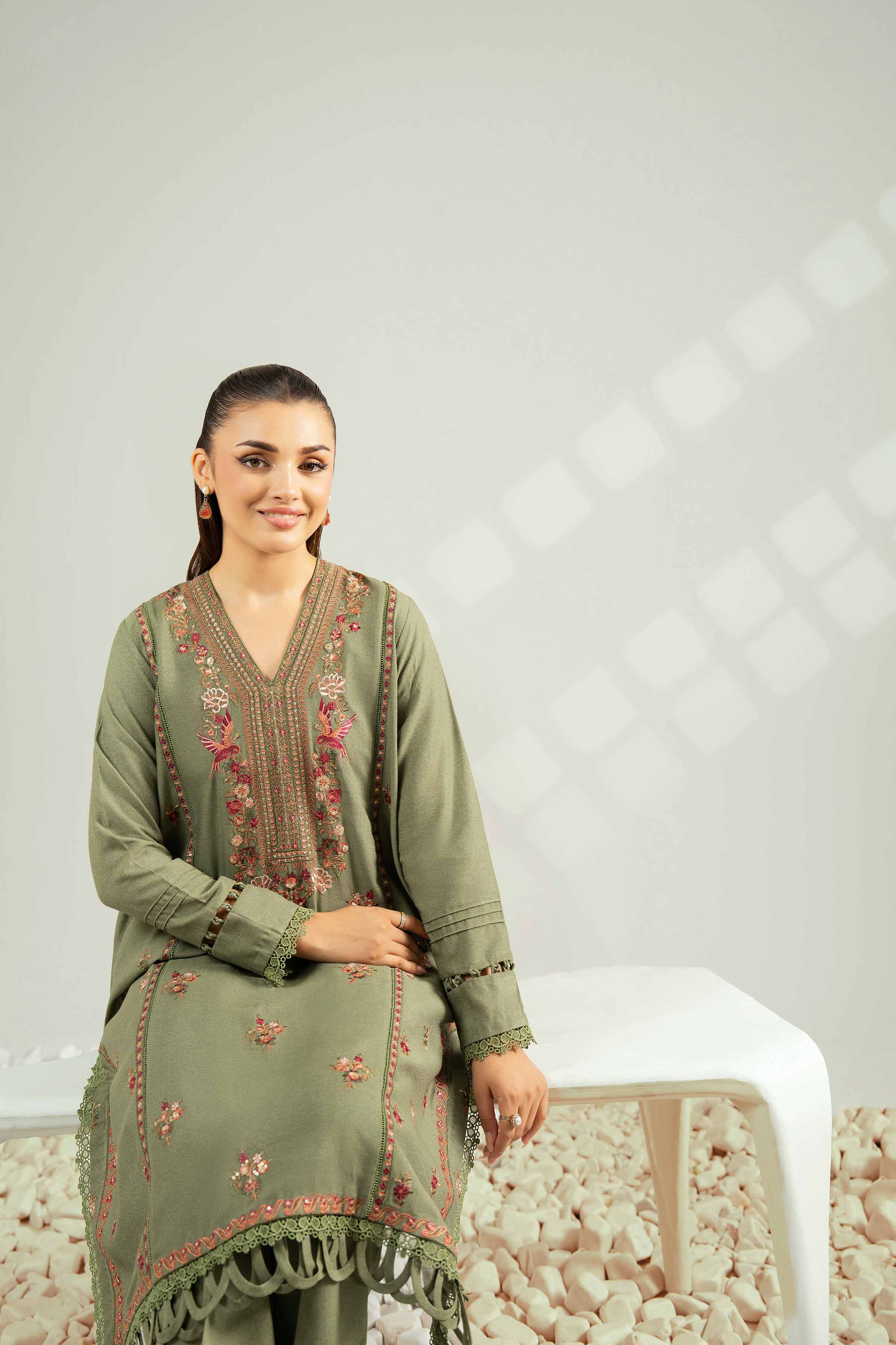 2 Piece - Embroidered Suit - 42502510 for Women - Unstitched Collection | Nishat | Shop Online