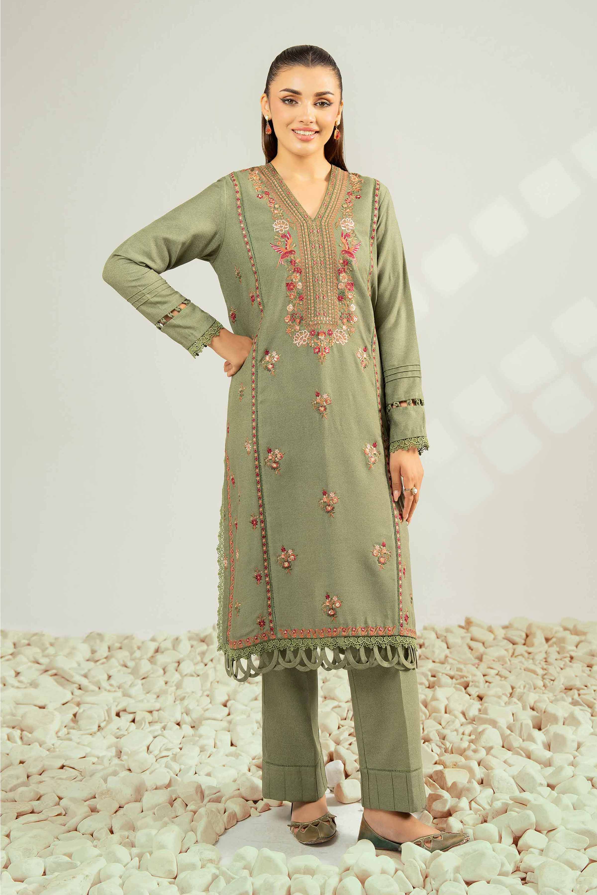 2 Piece - Embroidered Suit - 42502510 for Women - Unstitched Collection | Nishat | Shop Online