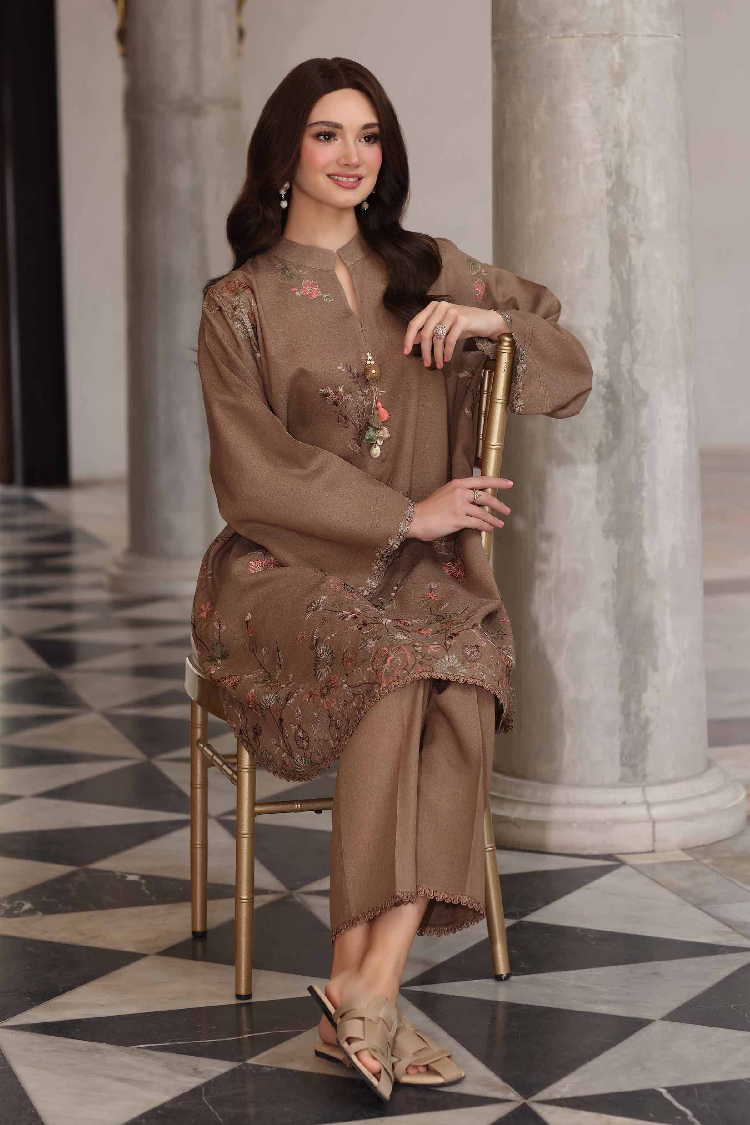 2 Piece - Embroidered Suit - 42502511 for Women - Unstitched Collection | Nishat | Shop Online