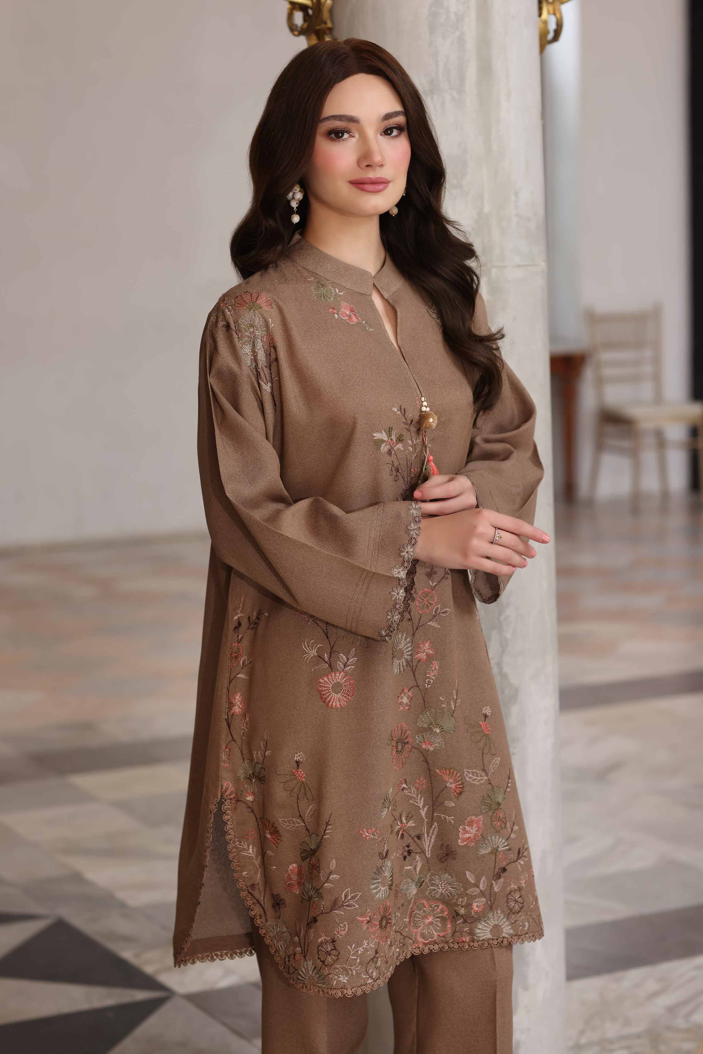 2 Piece - Embroidered Suit - 42502511 for Women - Unstitched Collection | Nishat | Shop Online