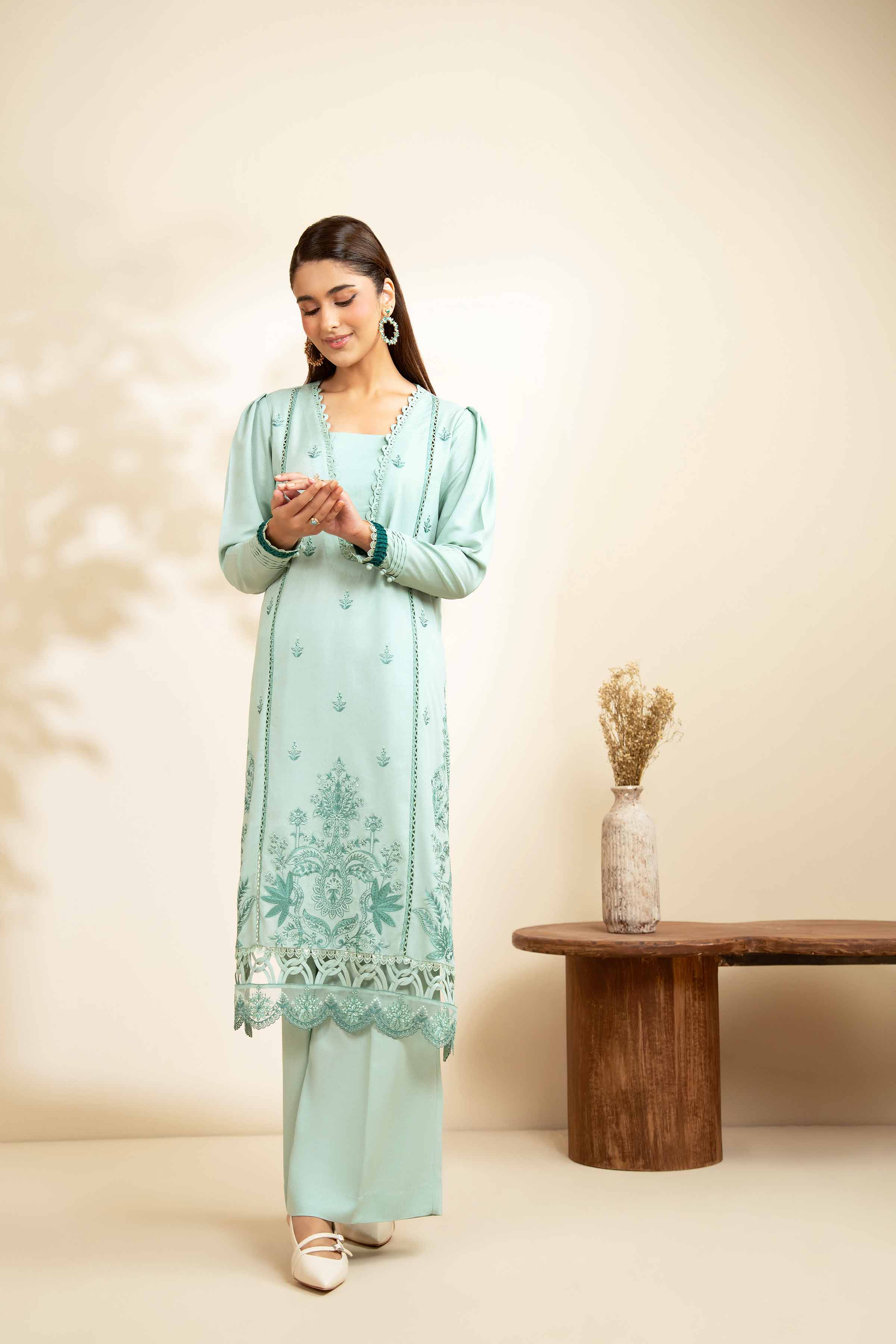 2 Piece - Embroidered Suit - 42502513 for Women - Unstitched Collection | Nishat | Shop Online