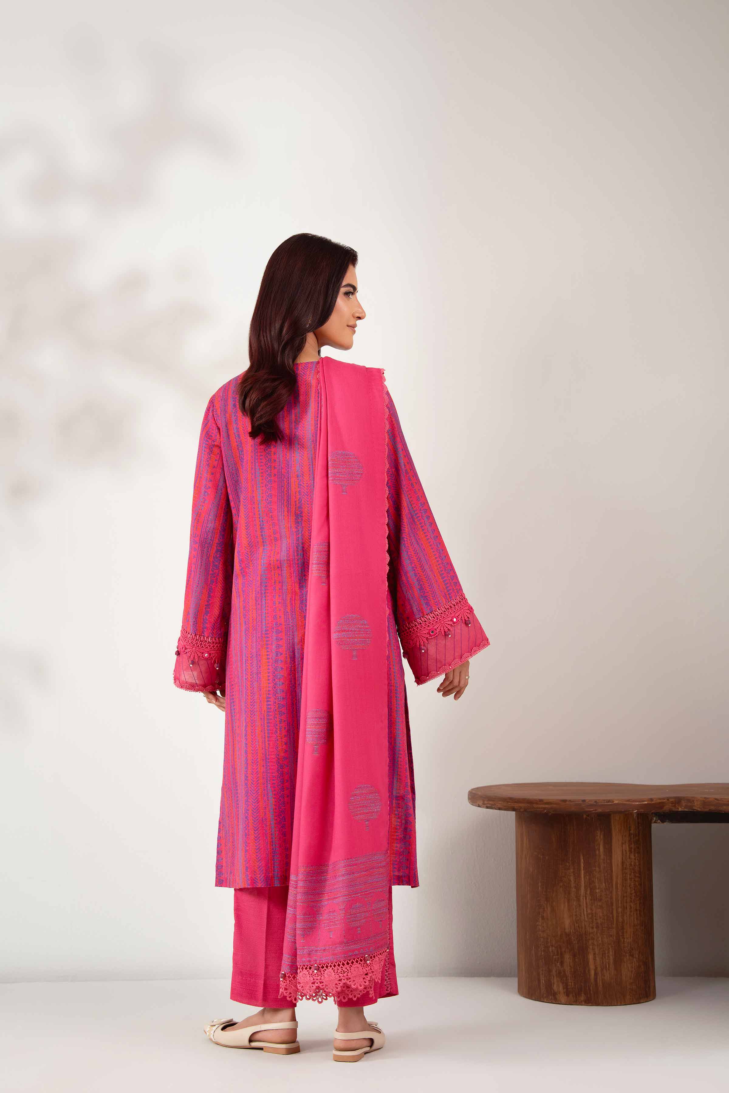 3 Piece - Printed Embroidered Suit - 42502517 for Women - Unstitched Collection | Nishat | Shop Online