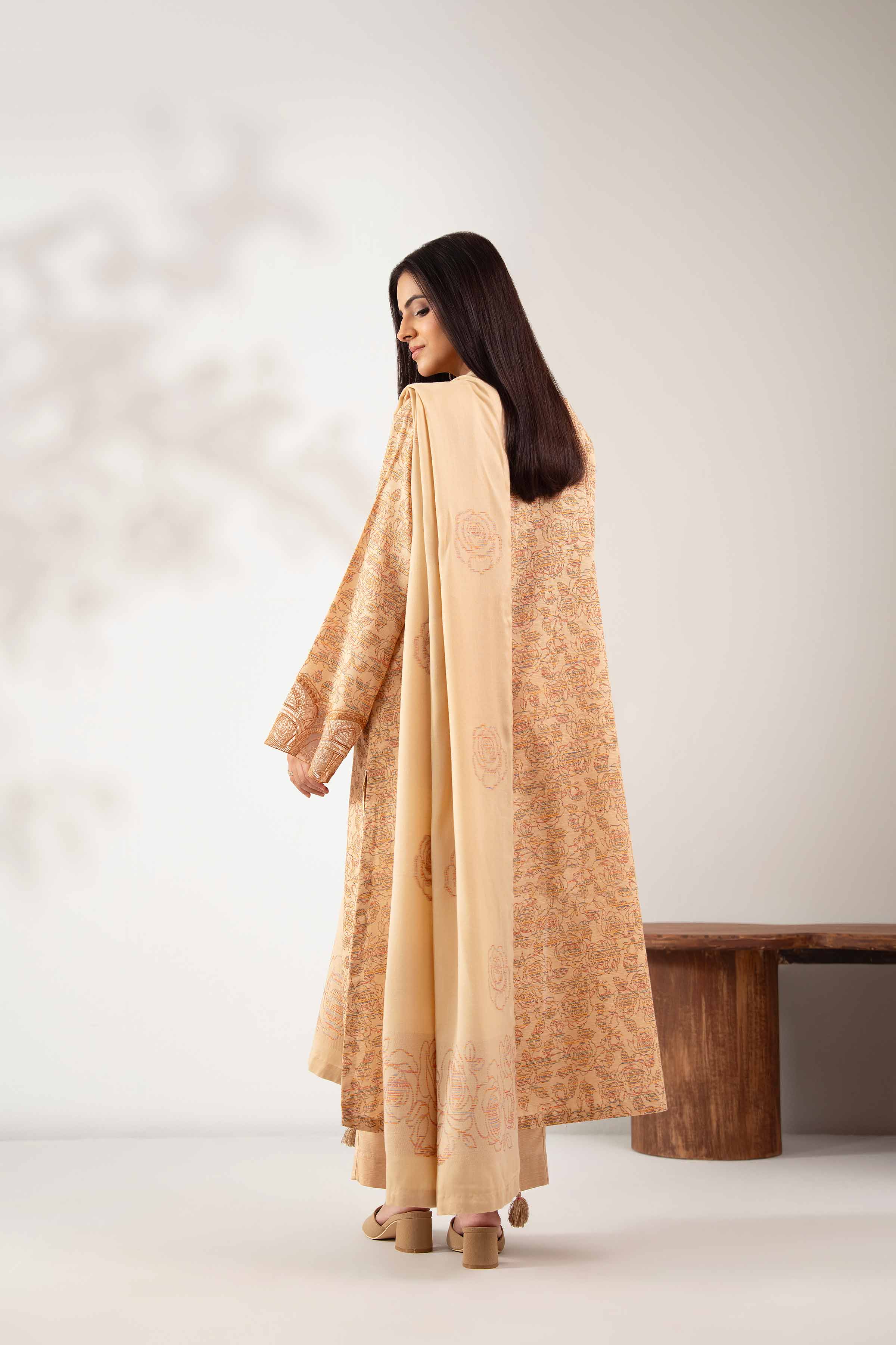 3 Piece - Printed Embroidered Suit - 42502518 for Women - Unstitched Collection | Nishat | Shop Online