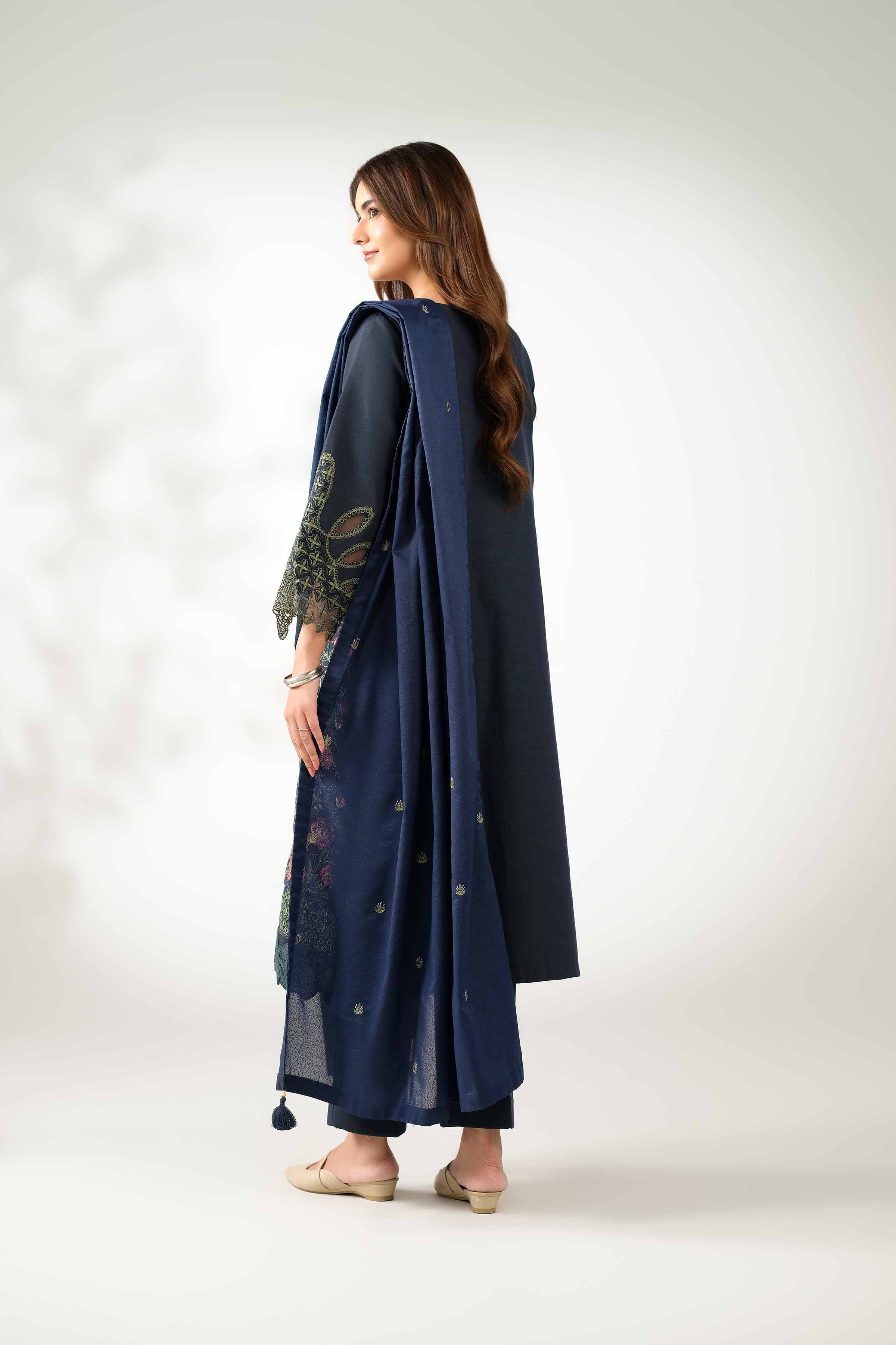 3 Piece - Embroidered Suit - 42502525 for Women - Unstitched Collection | Nishat | Shop Online