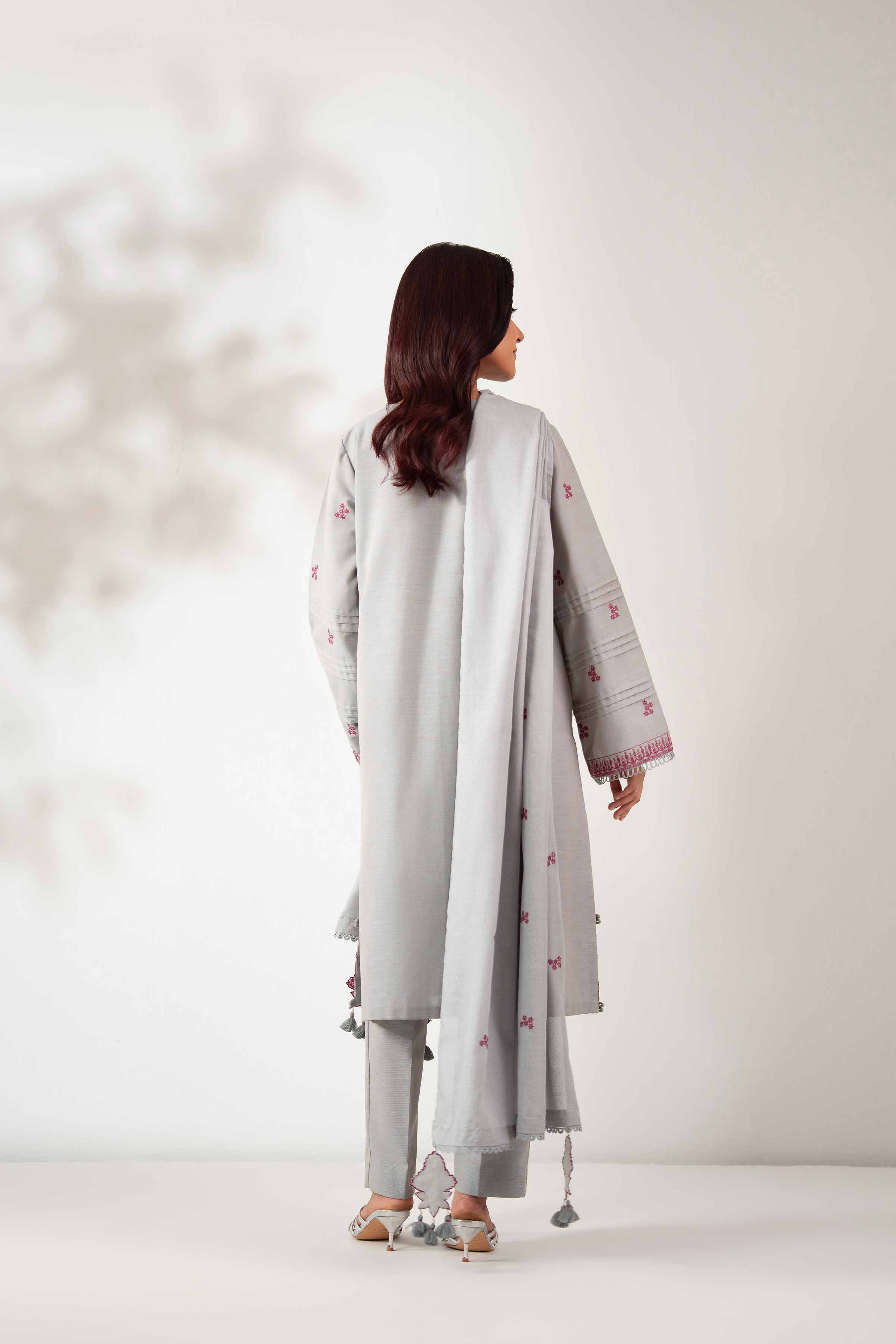 3 Piece - Embroidered Suit - 42502529 for Women - Unstitched Collection | Nishat | Shop Online