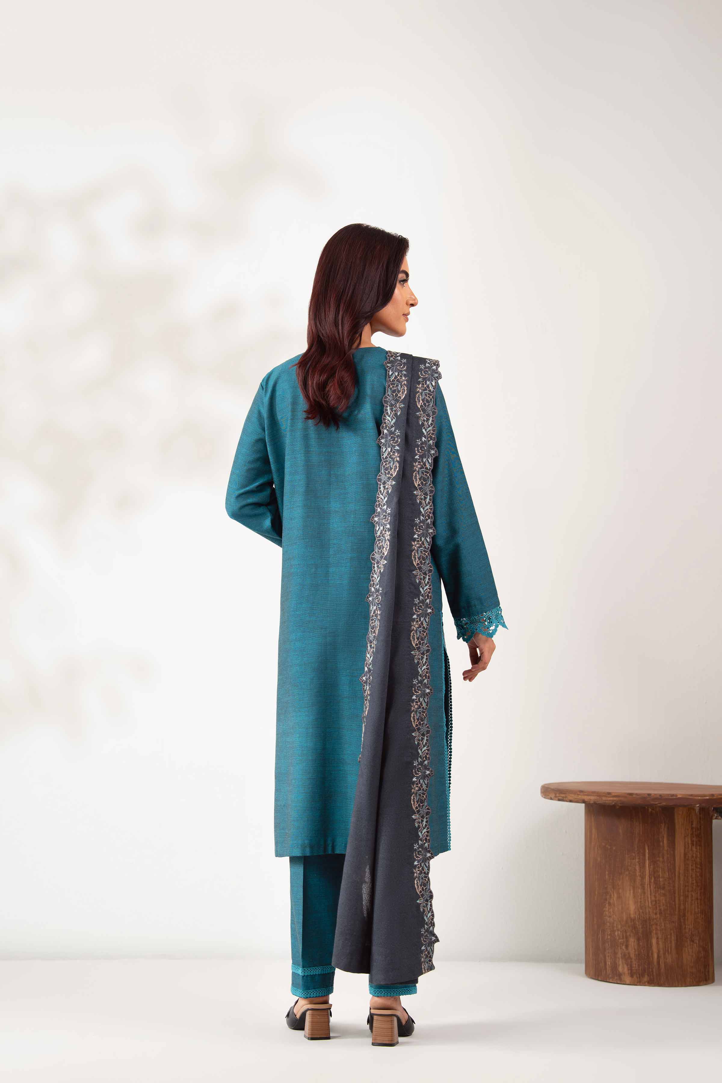 3 Piece - Embroidered Suit - 42502532 for Women - Unstitched Collection | Nishat | Shop Online