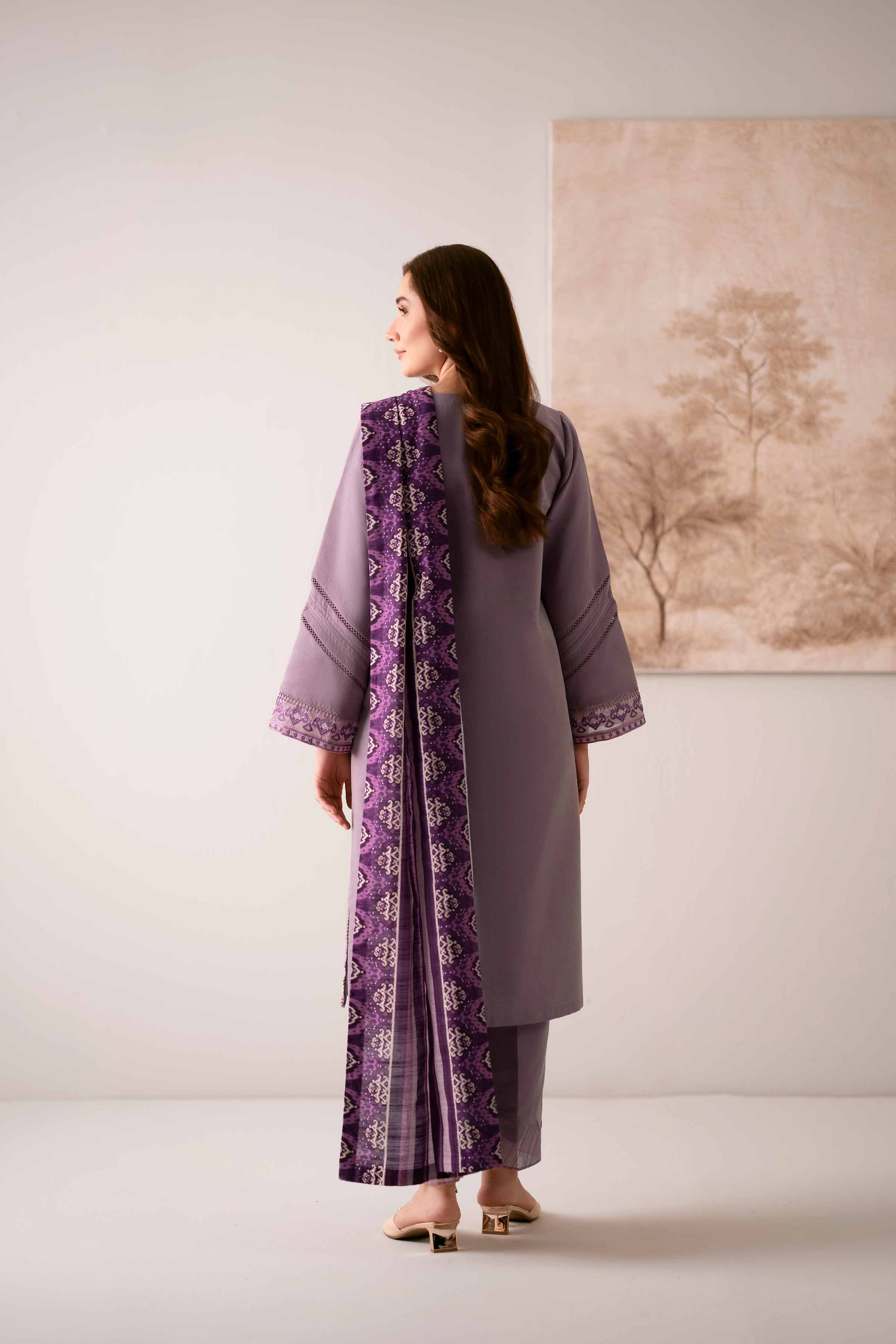 3 Piece - Printed Embroidered Suit - 42502542 for Women - Unstitched Collection | Nishat | Shop Online