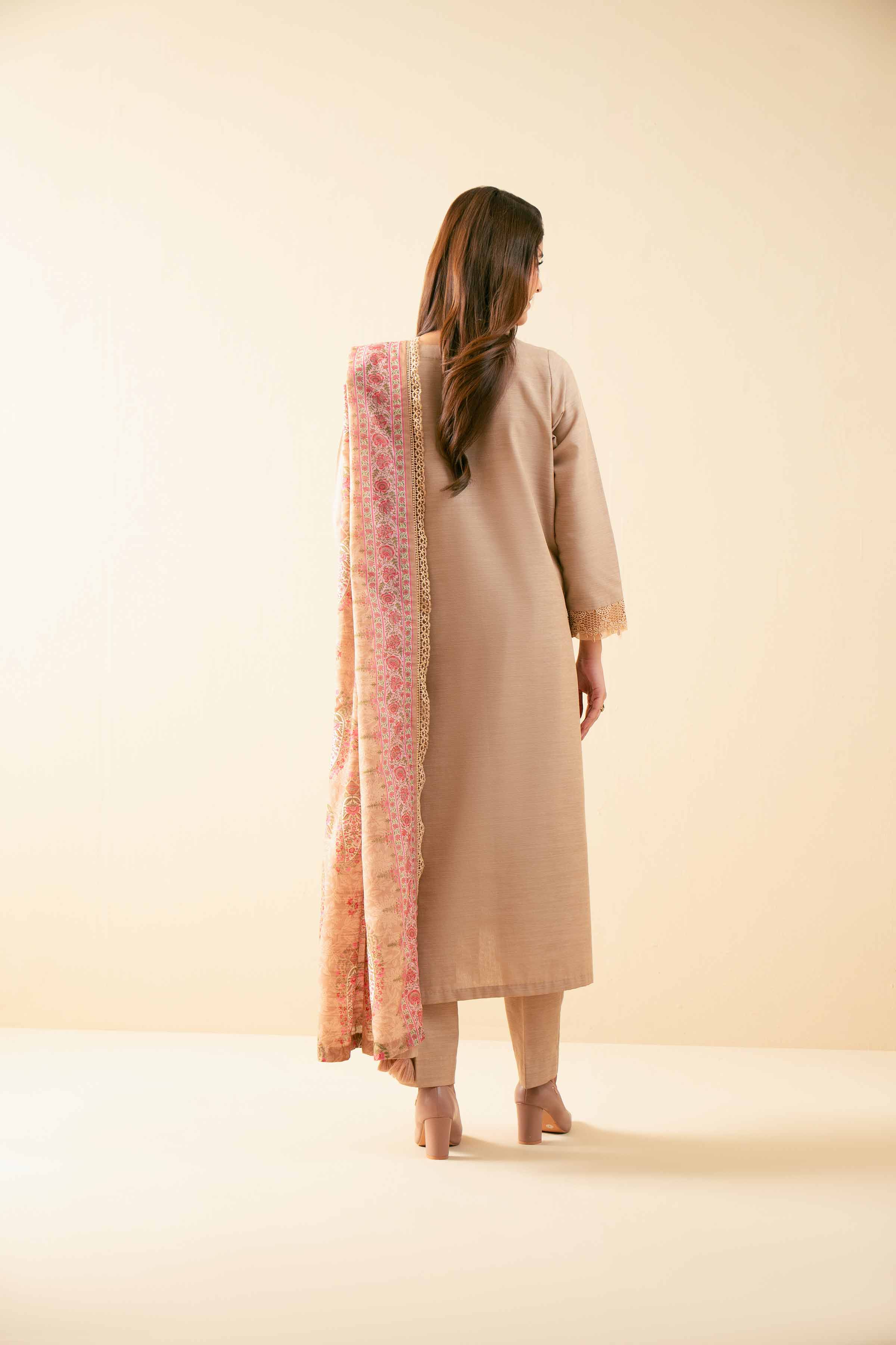 3 Piece - Printed Embroidered Suit - 42502543 for Women - Unstitched Collection | Nishat | Shop Online