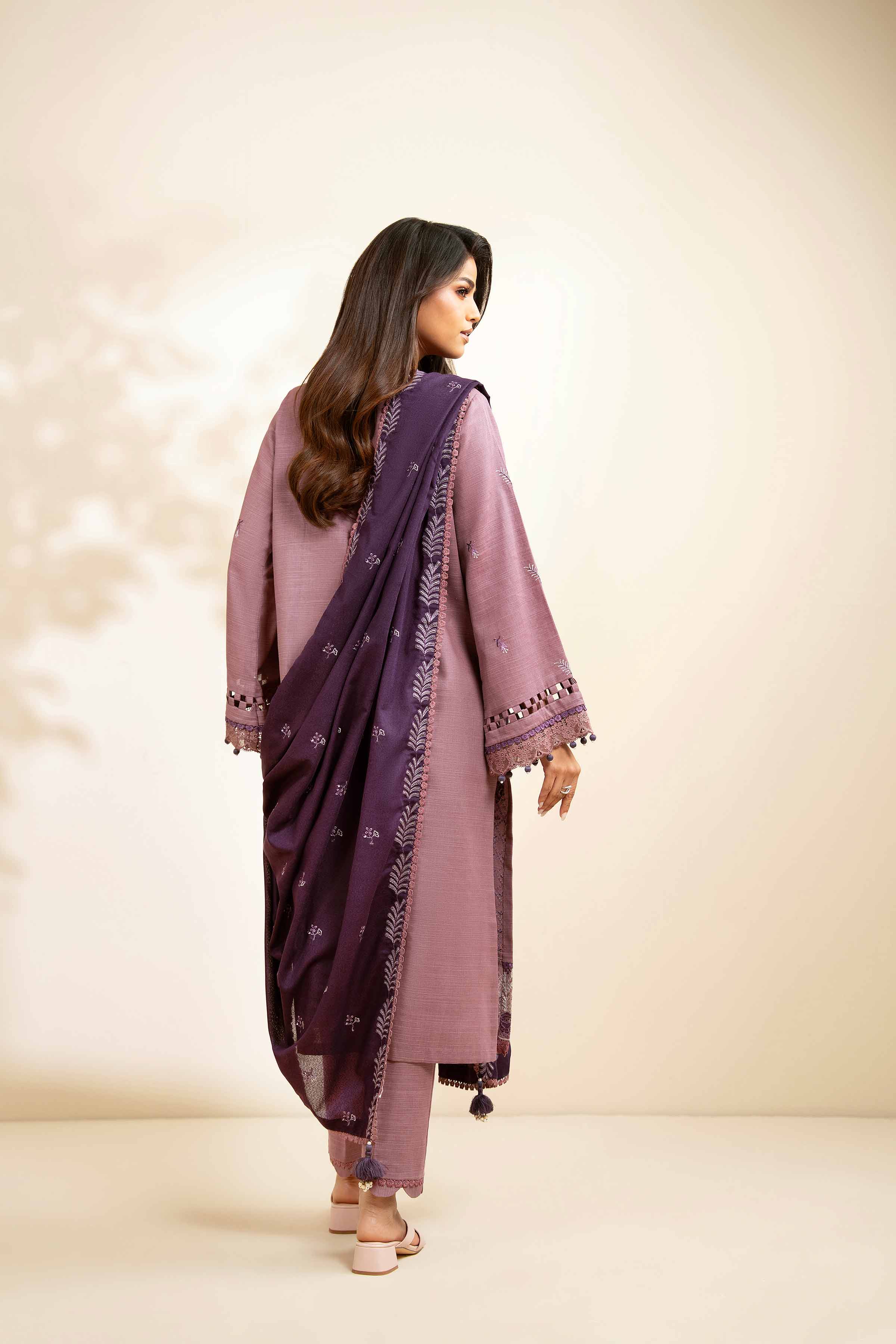 3 Piece - Embroidered Suit - 42502573 for Women - Unstitched Collection | Nishat | Shop Online