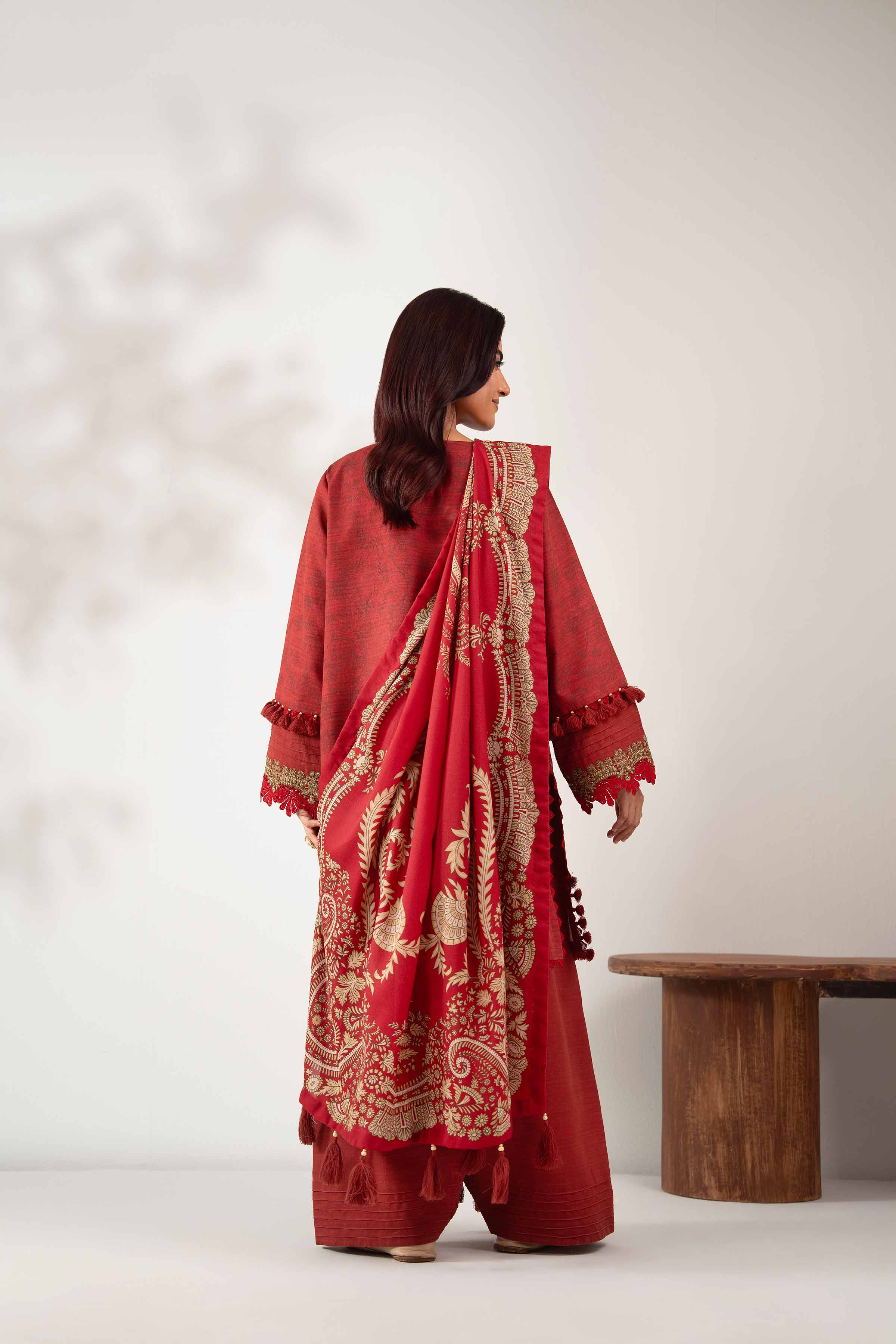 3 Piece - Digital Printed Embroidered Suit - 42502575 for Women - Unstitched Collection | Nishat | Shop Online