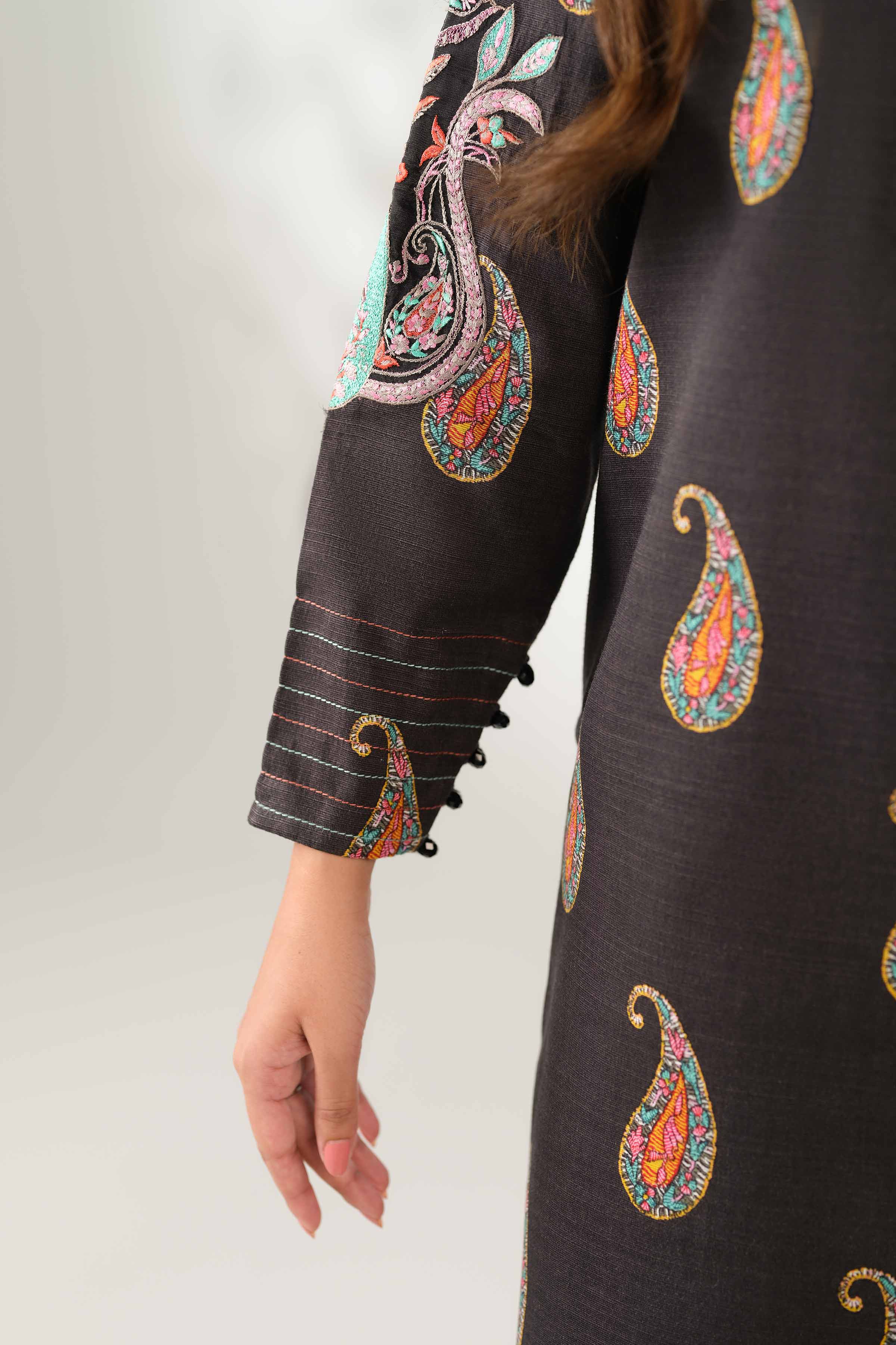 3 Piece - Digital Printed Embroidered Suit - 42502580 for Women - Unstitched Collection | Nishat | Shop Online