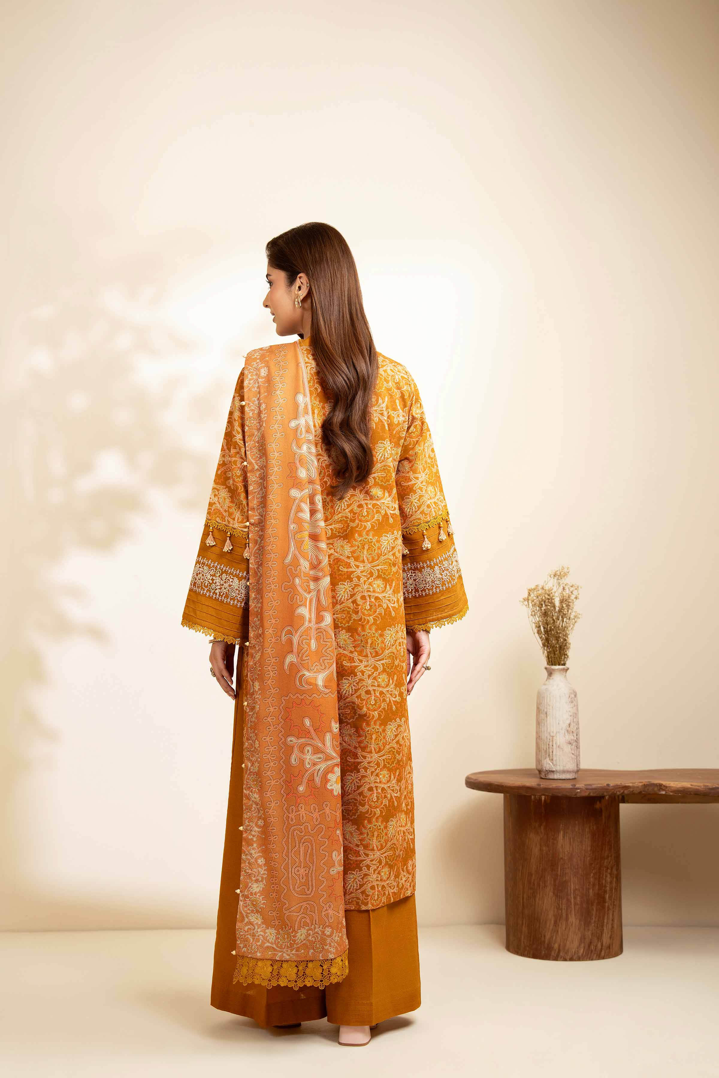 3 Piece - Digital Printed Embroidered Suit - 42502581 for Women - Unstitched Collection | Nishat | Shop Online