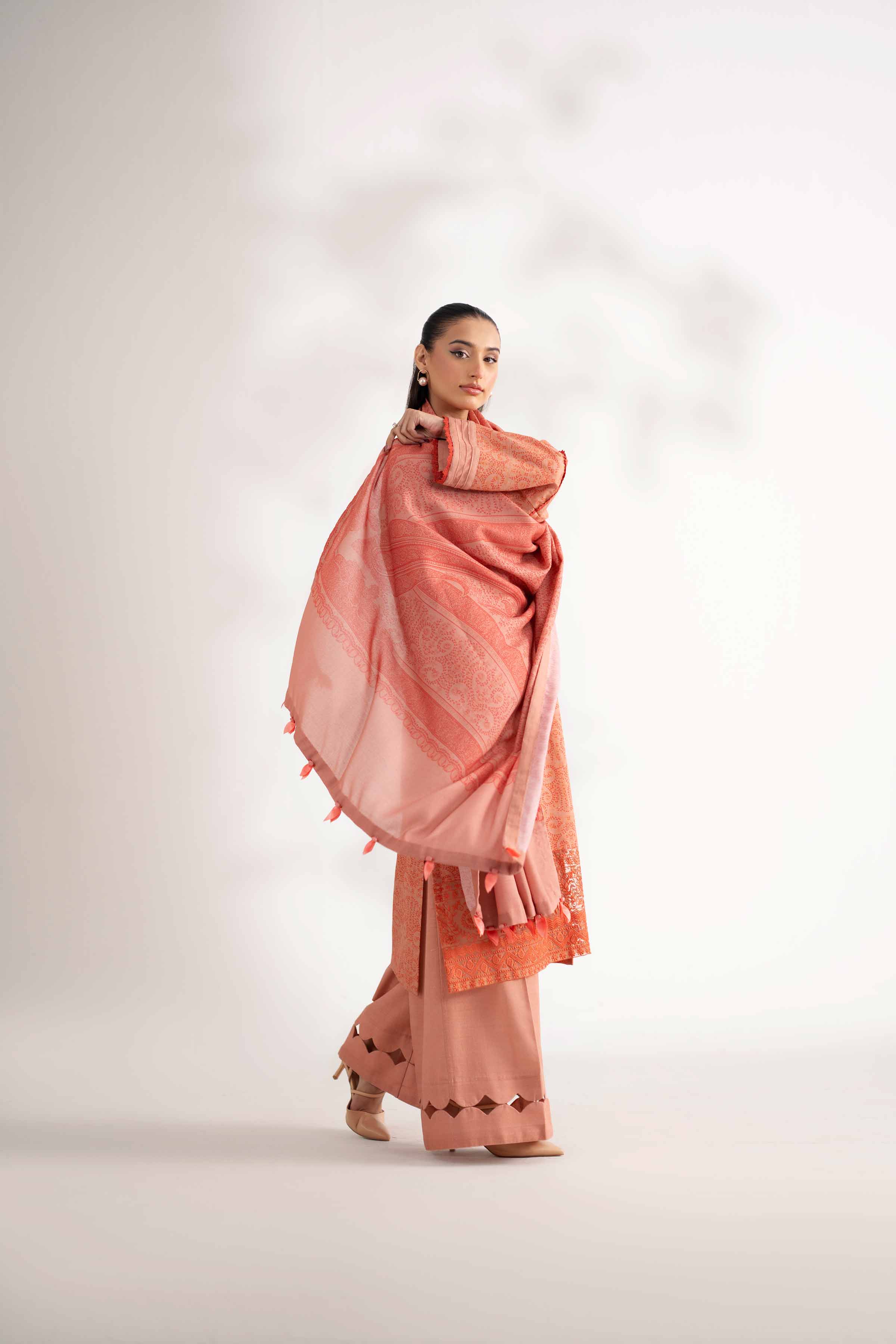 3 Piece - Digital Printed Embroidered Suit - 42502583 for Women - Unstitched Collection | Nishat | Shop Online