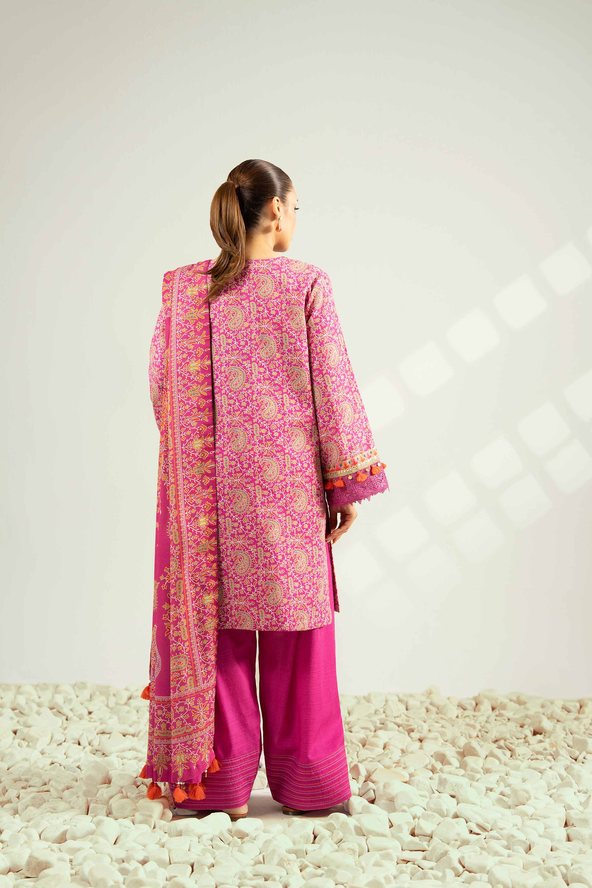 3 Piece - Digital Printed Suit - 42502584 for Women - Unstitched Collection | Nishat | Shop Online