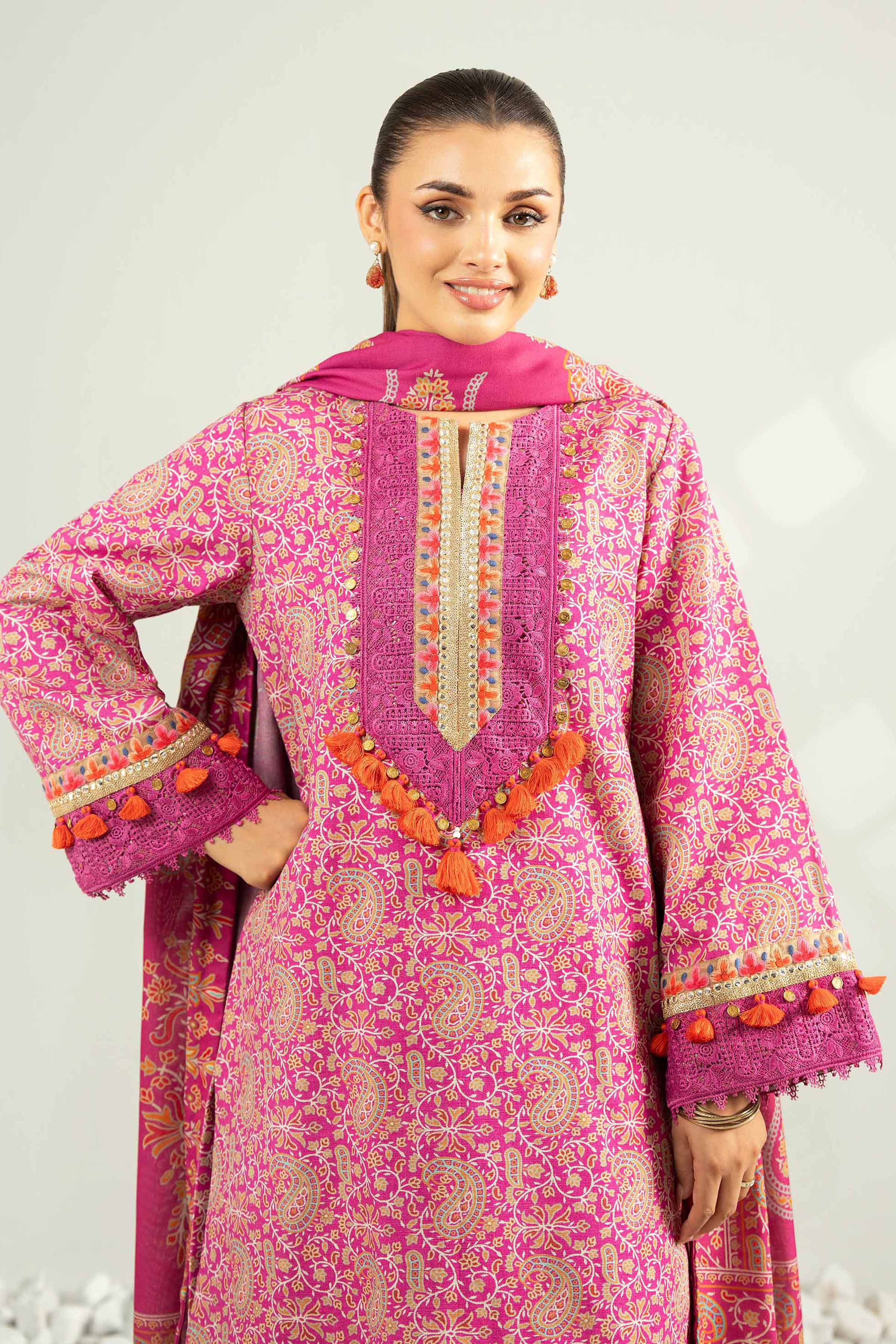 3 Piece - Digital Printed Suit - 42502584 for Women - Unstitched Collection | Nishat | Shop Online