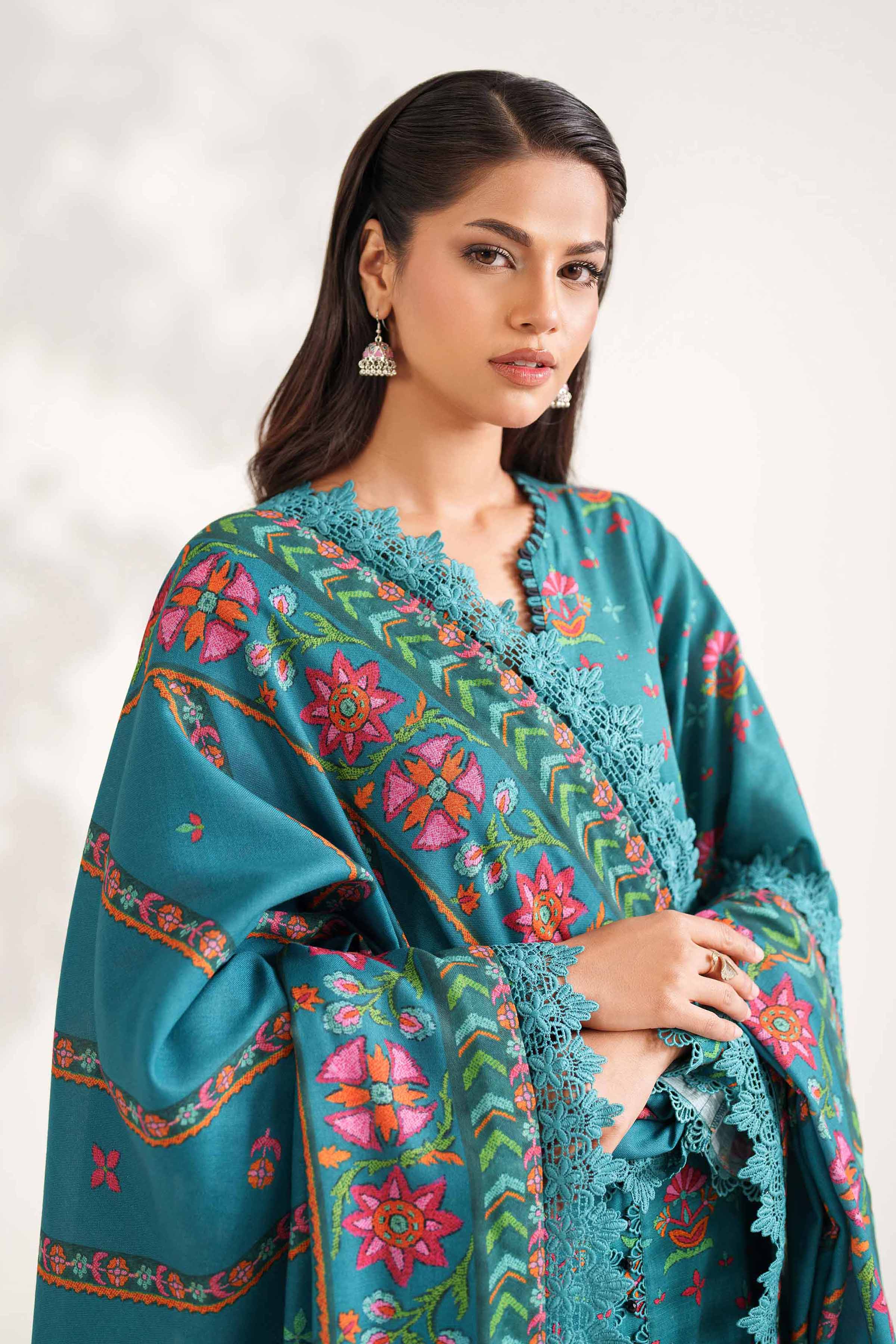3 Piece - Digital Printed Suit - 42502586 for Women - Unstitched Collection | Nishat | Shop Online