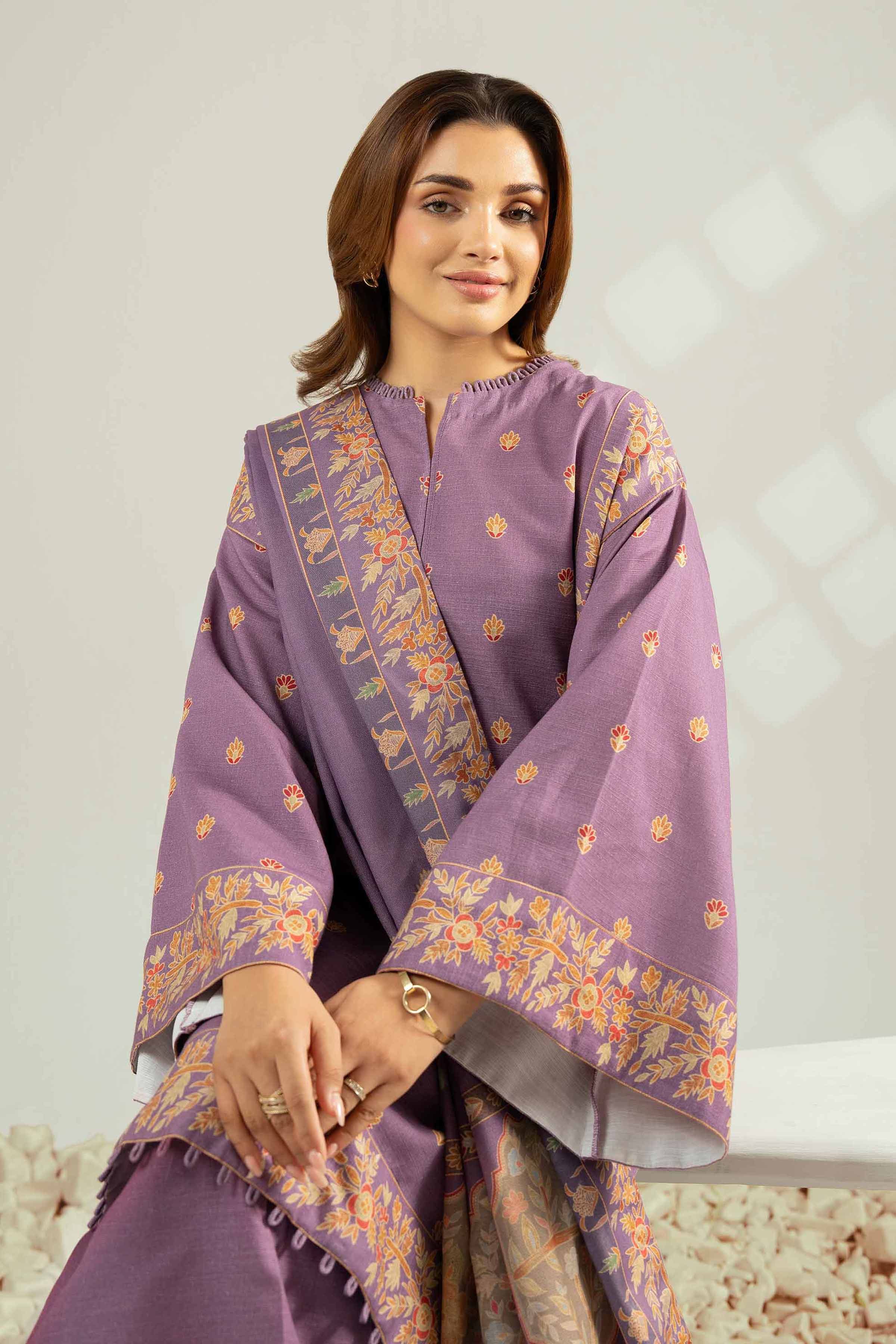 3 Piece - Digital Printed Suit - 42502590 for Women - Unstitched Collection | Nishat | Shop Online