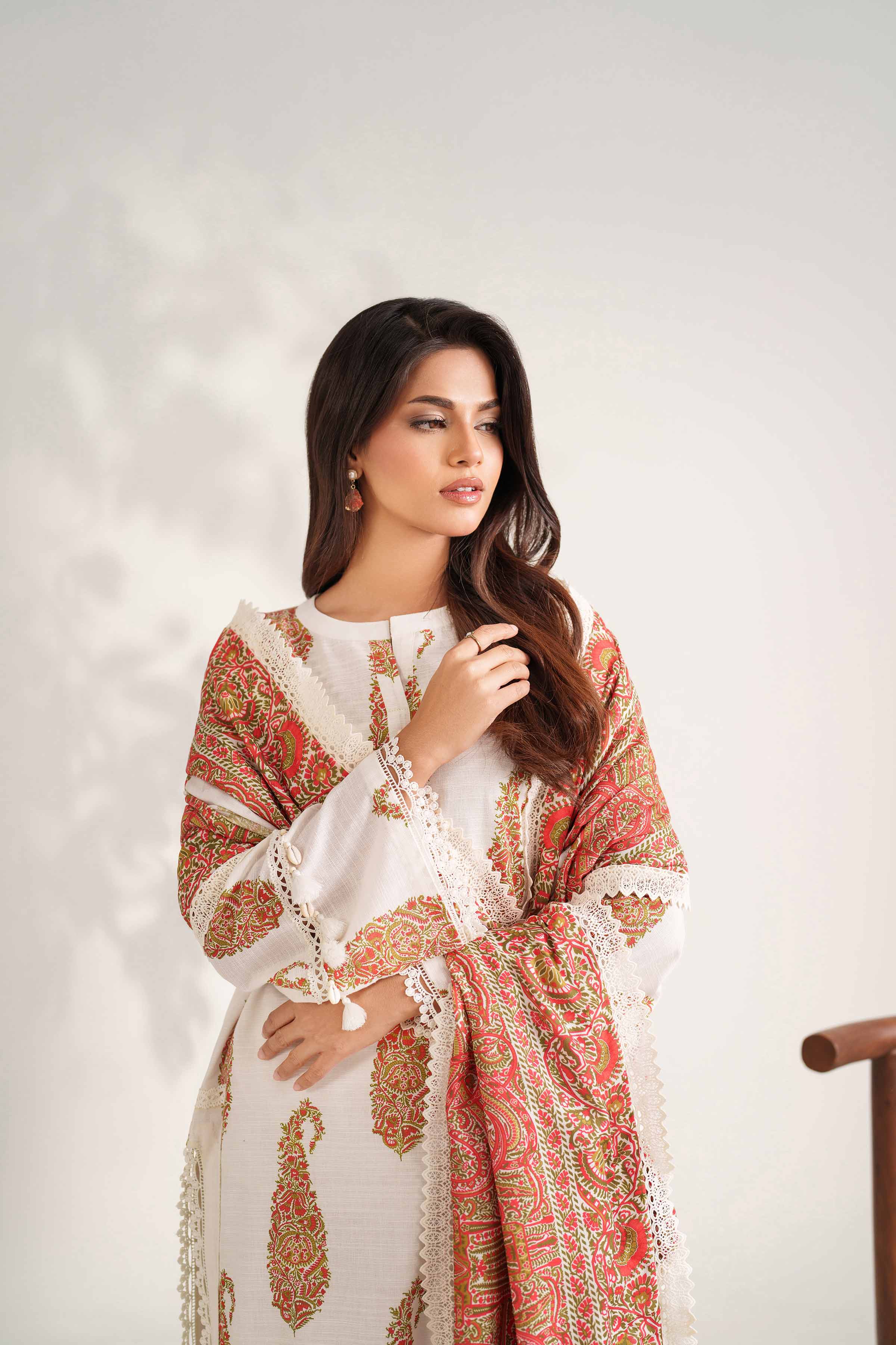 3 Piece - Digital Printed Suit - 42502591 for Women - Unstitched Collection | Nishat | Shop Online