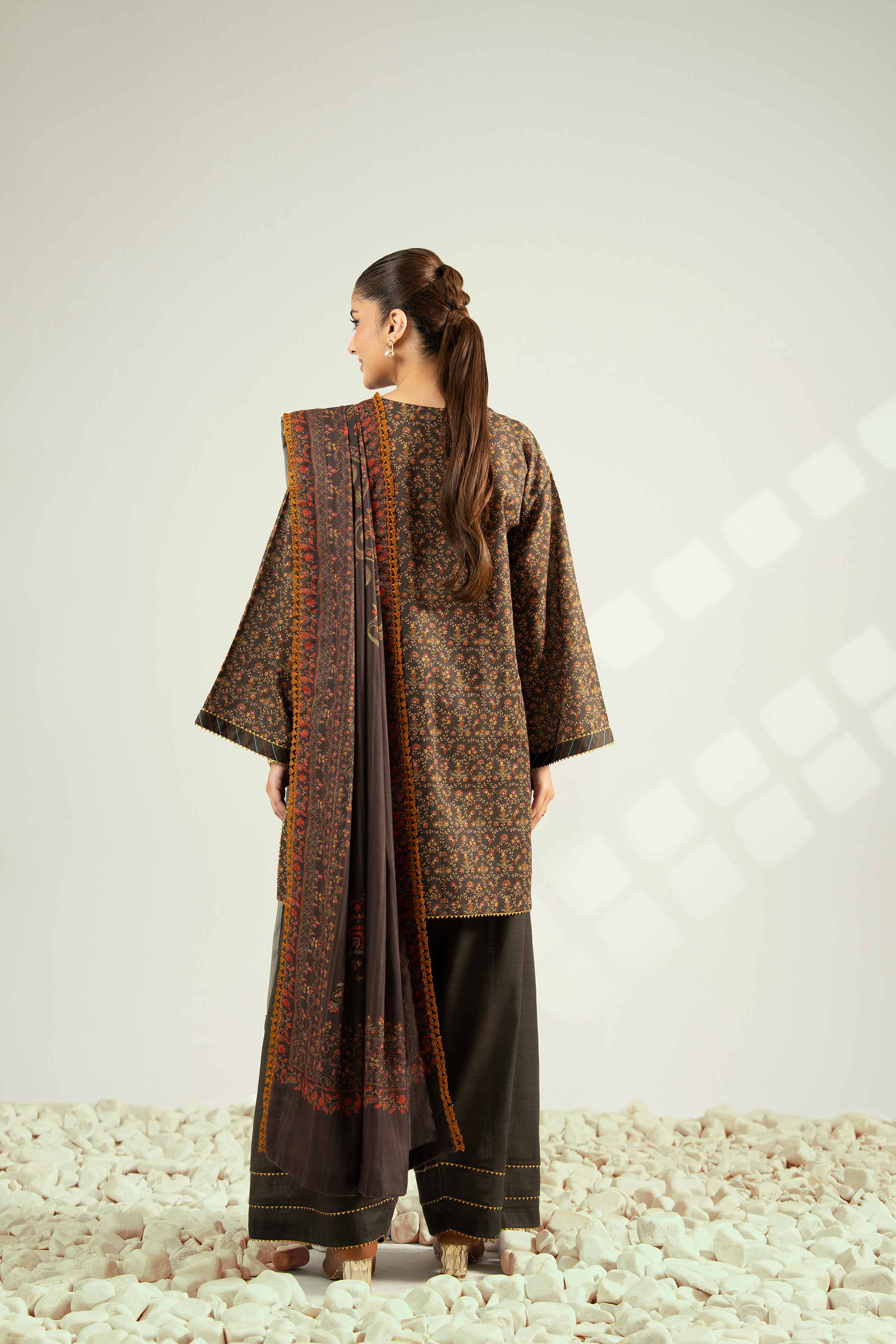 3 Piece - Digital Printed Suit - 42502592 for Women - Unstitched Collection | Nishat | Shop Online