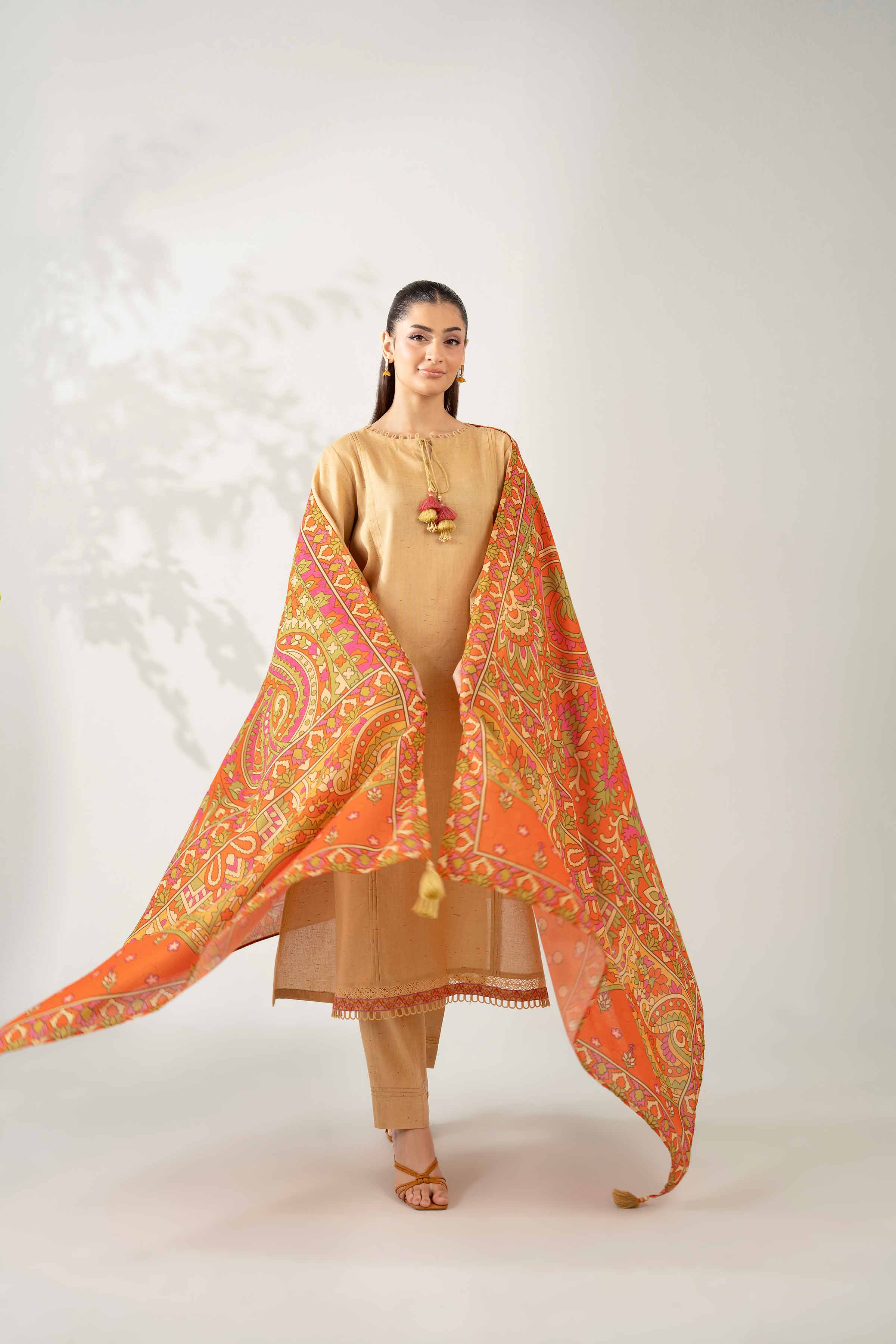 3 Piece - Digital Printed Embroidered Suit - 42502598 for Women - Unstitched Collection | Nishat | Shop Online