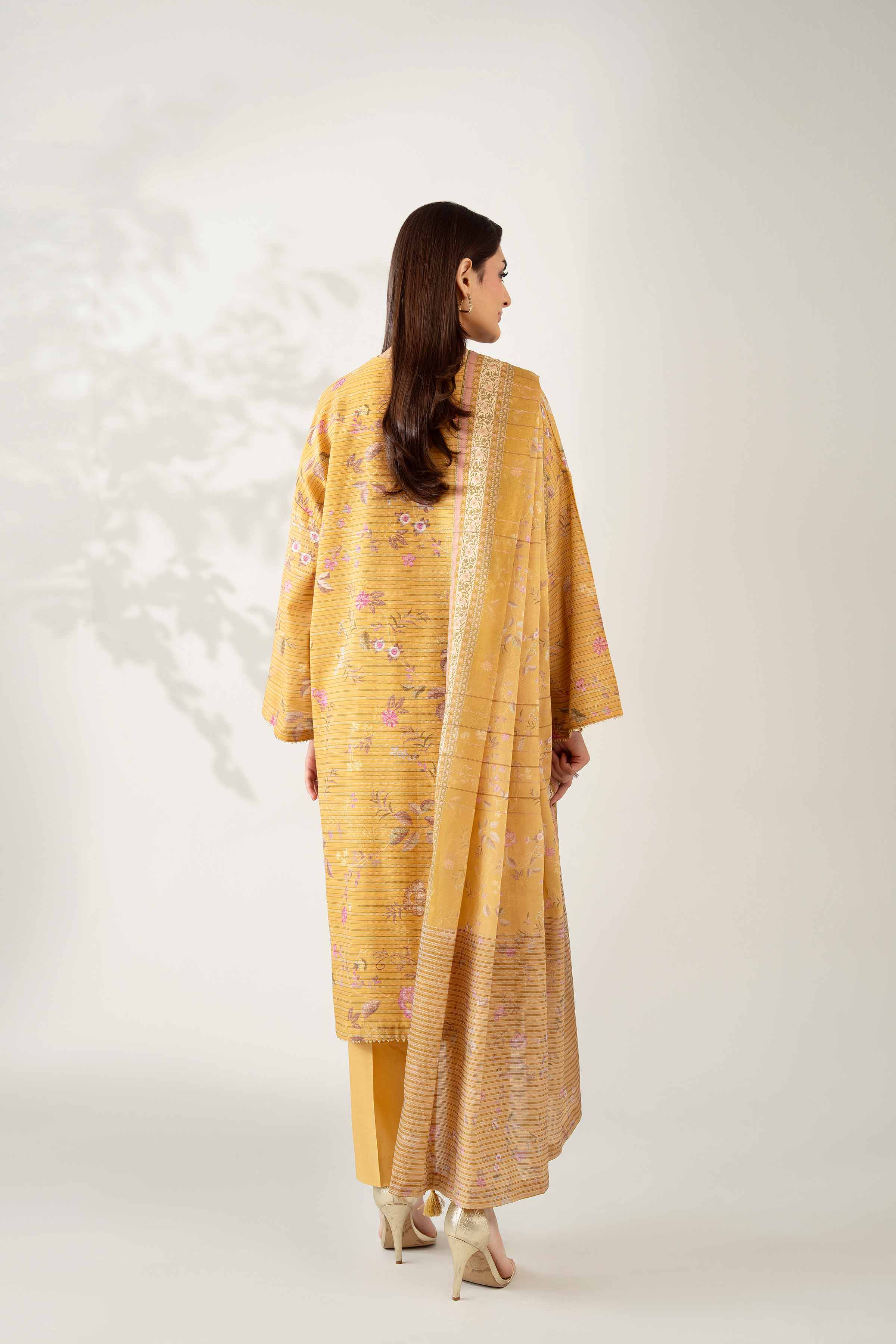 3 Piece - Digital Printed Embroidered Suit - 42502613 for Women - Unstitched Collection | Nishat | Shop Online