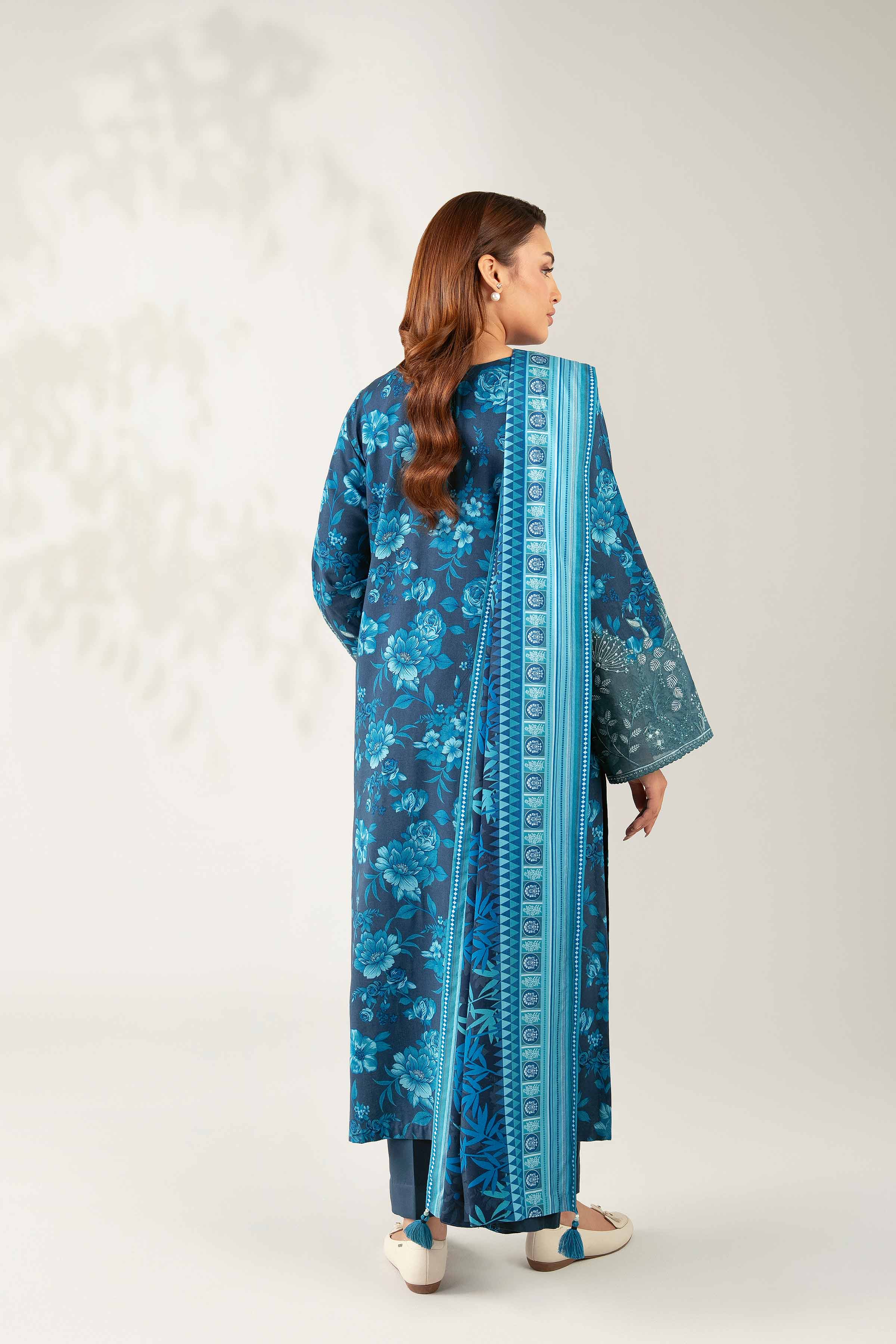 3 Piece - Printed Embroidered Suit - 42502623 for Women - Unstitched Collection | Nishat | Shop Online