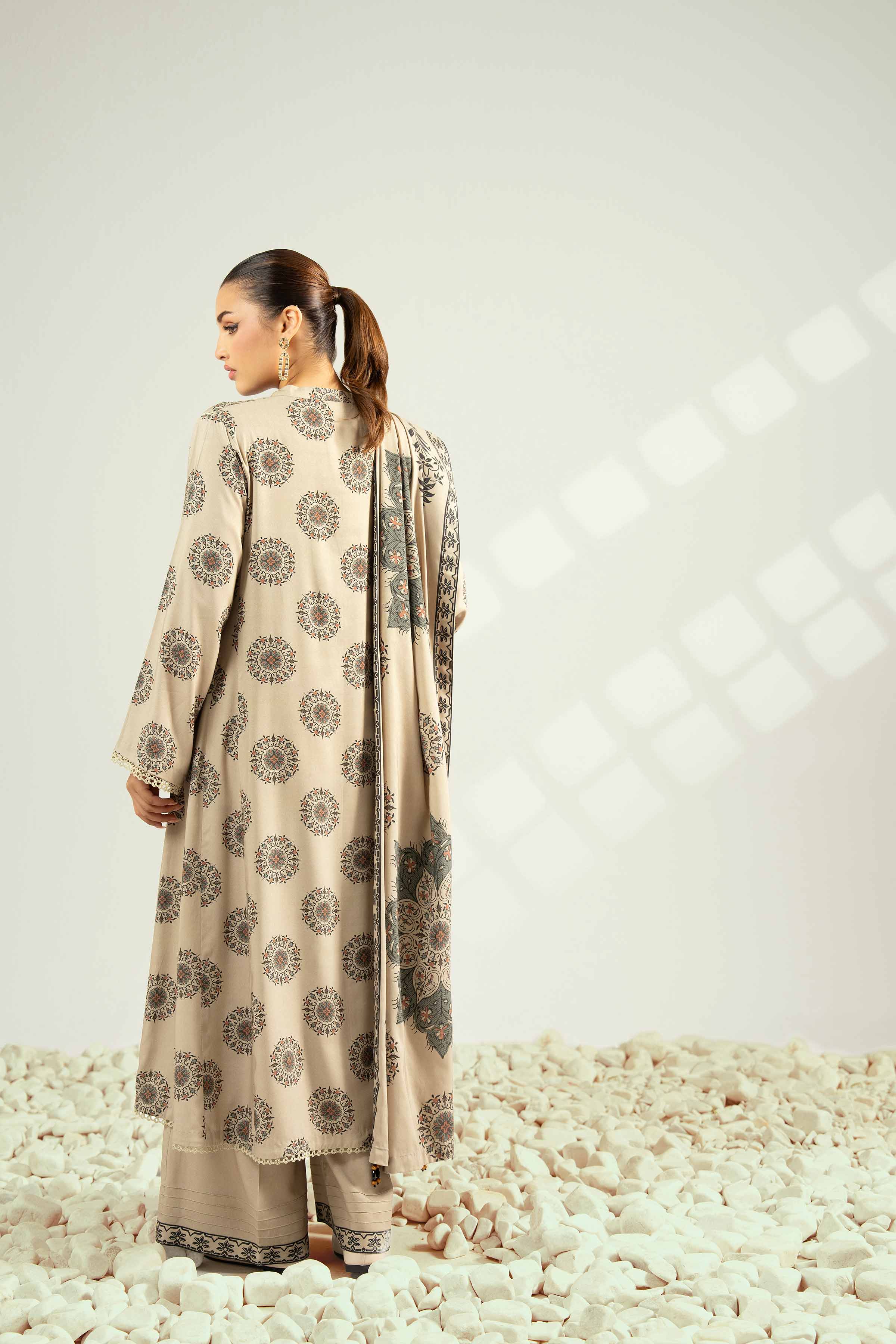 3 Piece - Printed Suit - 42502631 for Women - Unstitched Collection | Nishat | Shop Online