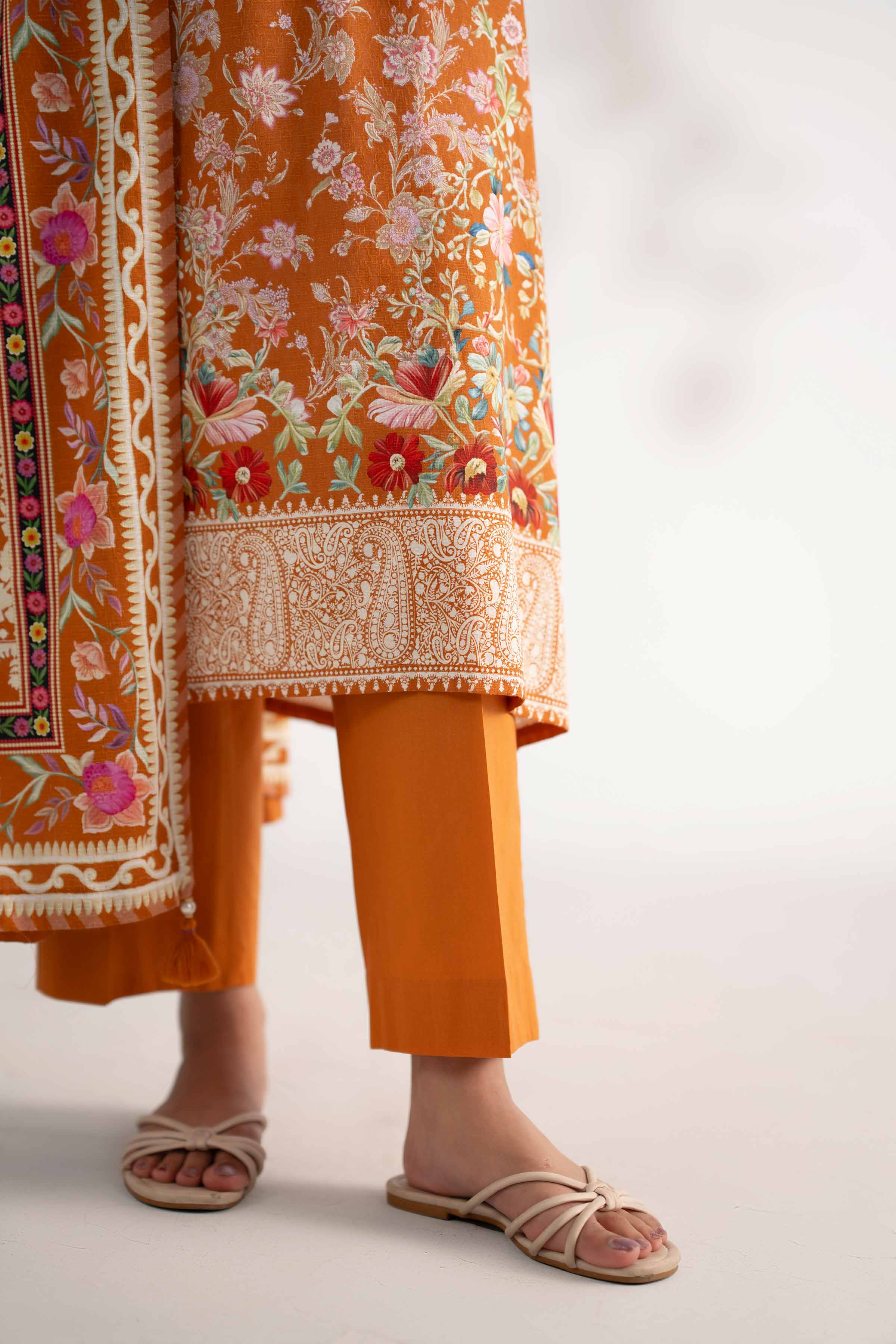 3 Piece - Digital Printed Embroidered Suit - 42502647 for Women - Unstitched Collection | Nishat | Shop Online