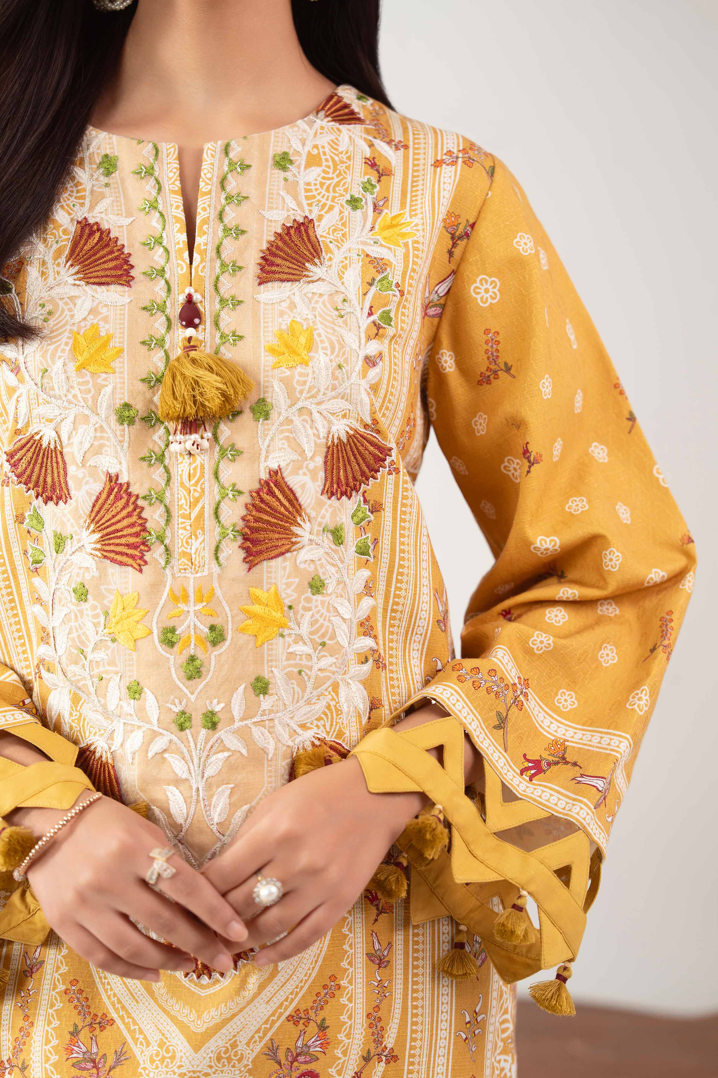 3 Piece - Digital Printed Embroidered Suit - 42502649 for Women - Unstitched Collection | Nishat | Shop Online