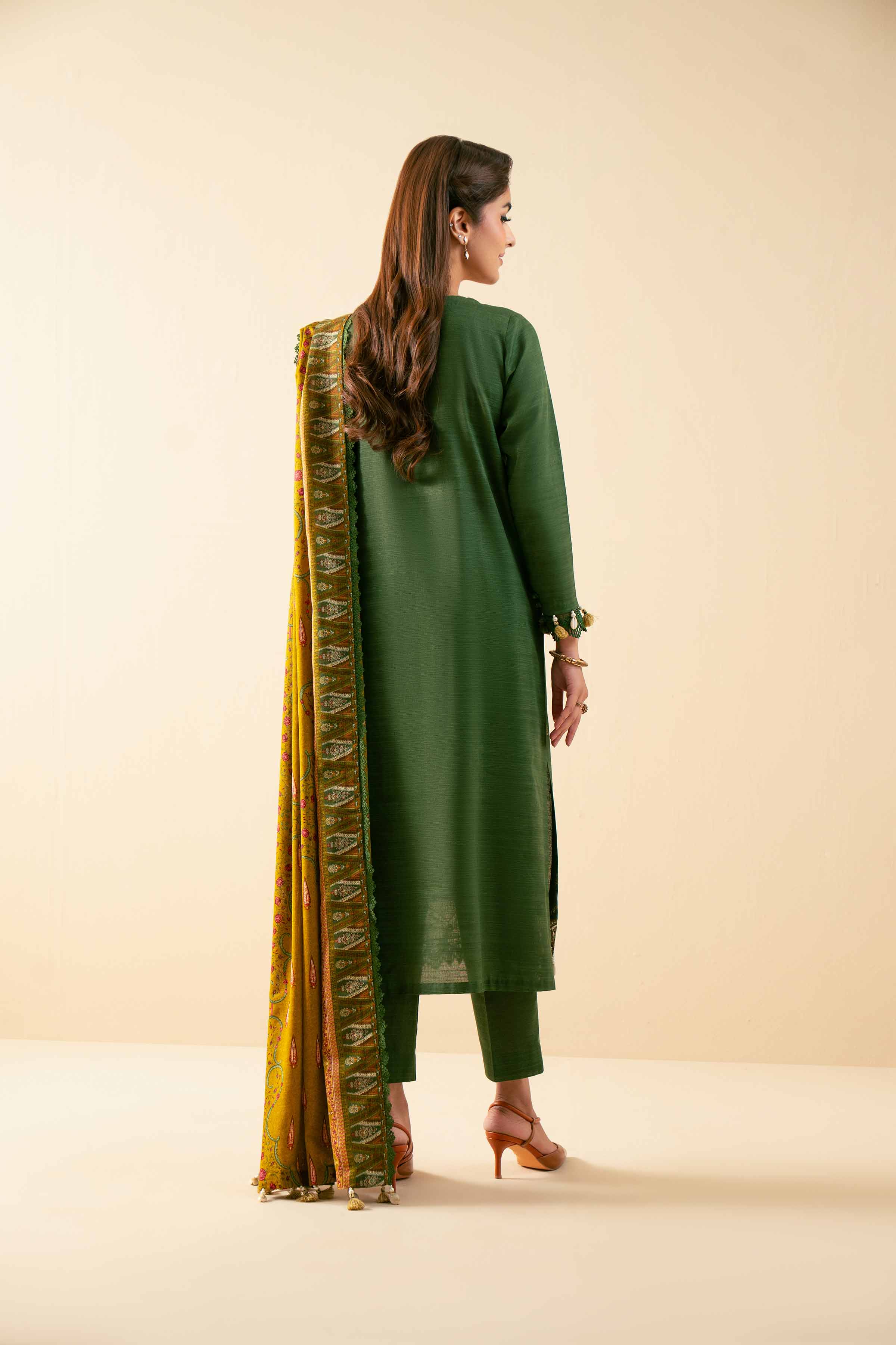 3 Piece - Printed Embroidered Suit - 42502689 for Women - Unstitched Collection | Nishat | Shop Online