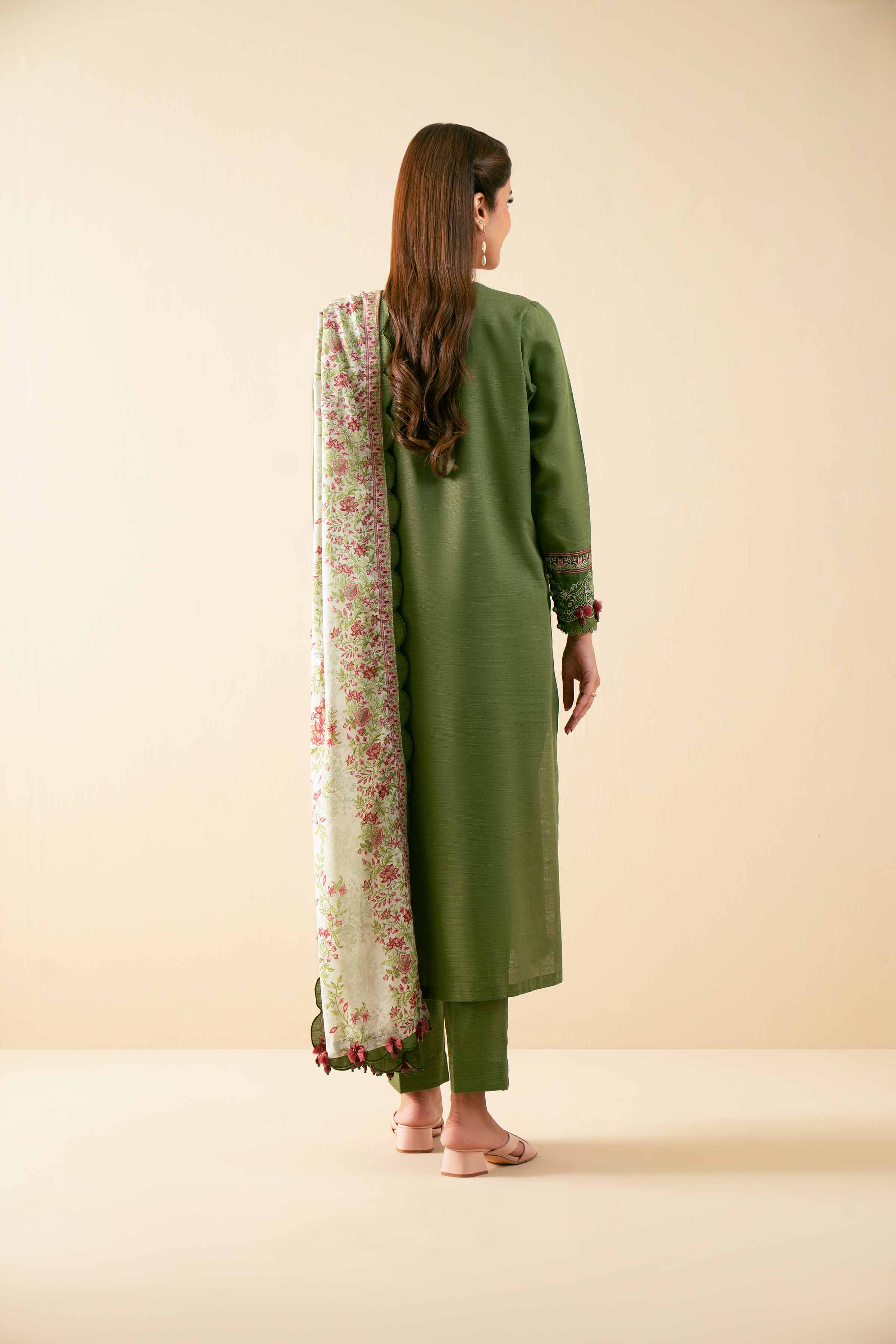 3 Piece - Printed Embroidered Suit - 42502690 for Women - Unstitched Collection | Nishat | Shop Online