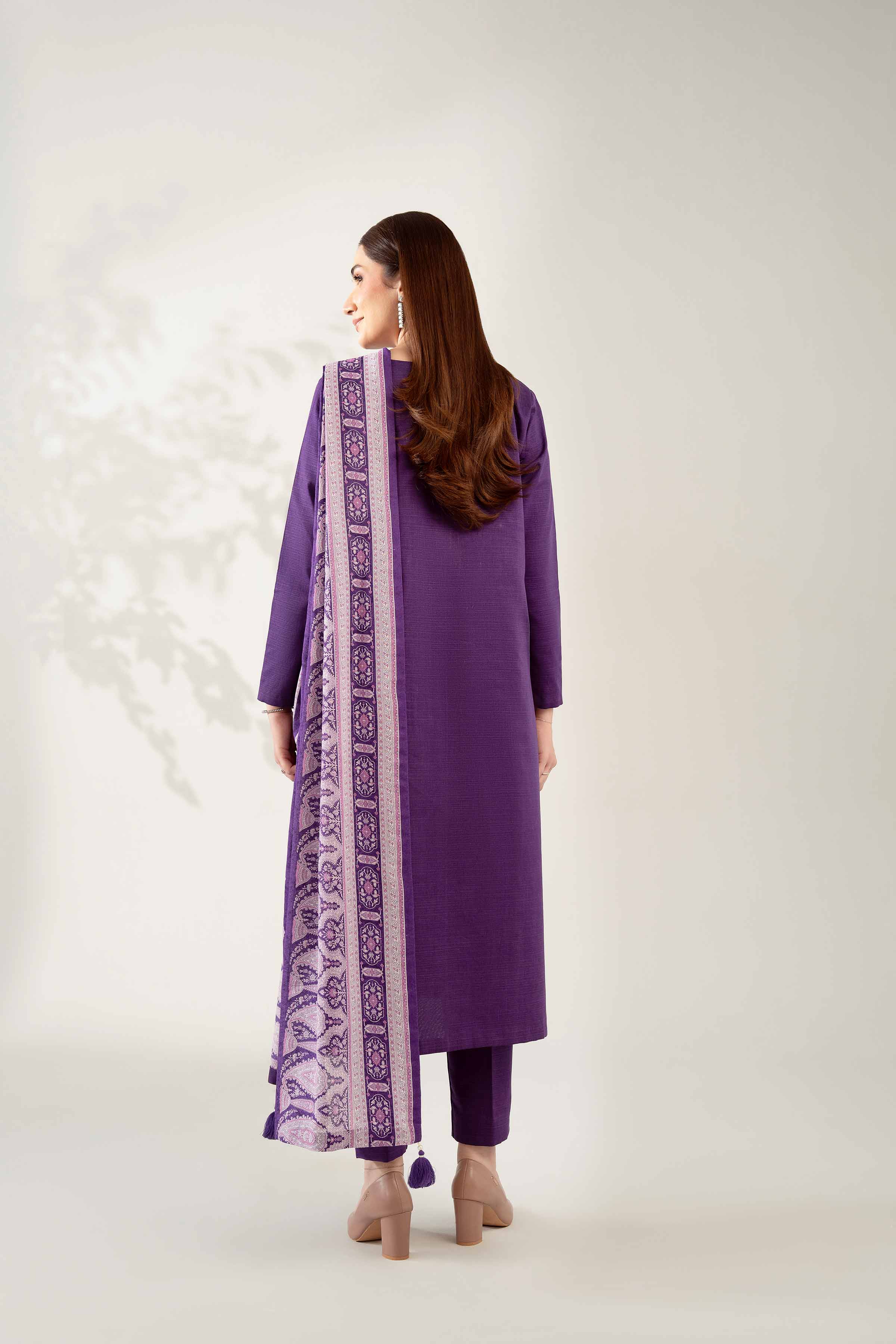 3 Piece - Printed Embroidered Suit - 42502692 for Women - Unstitched Collection | Nishat | Shop Online