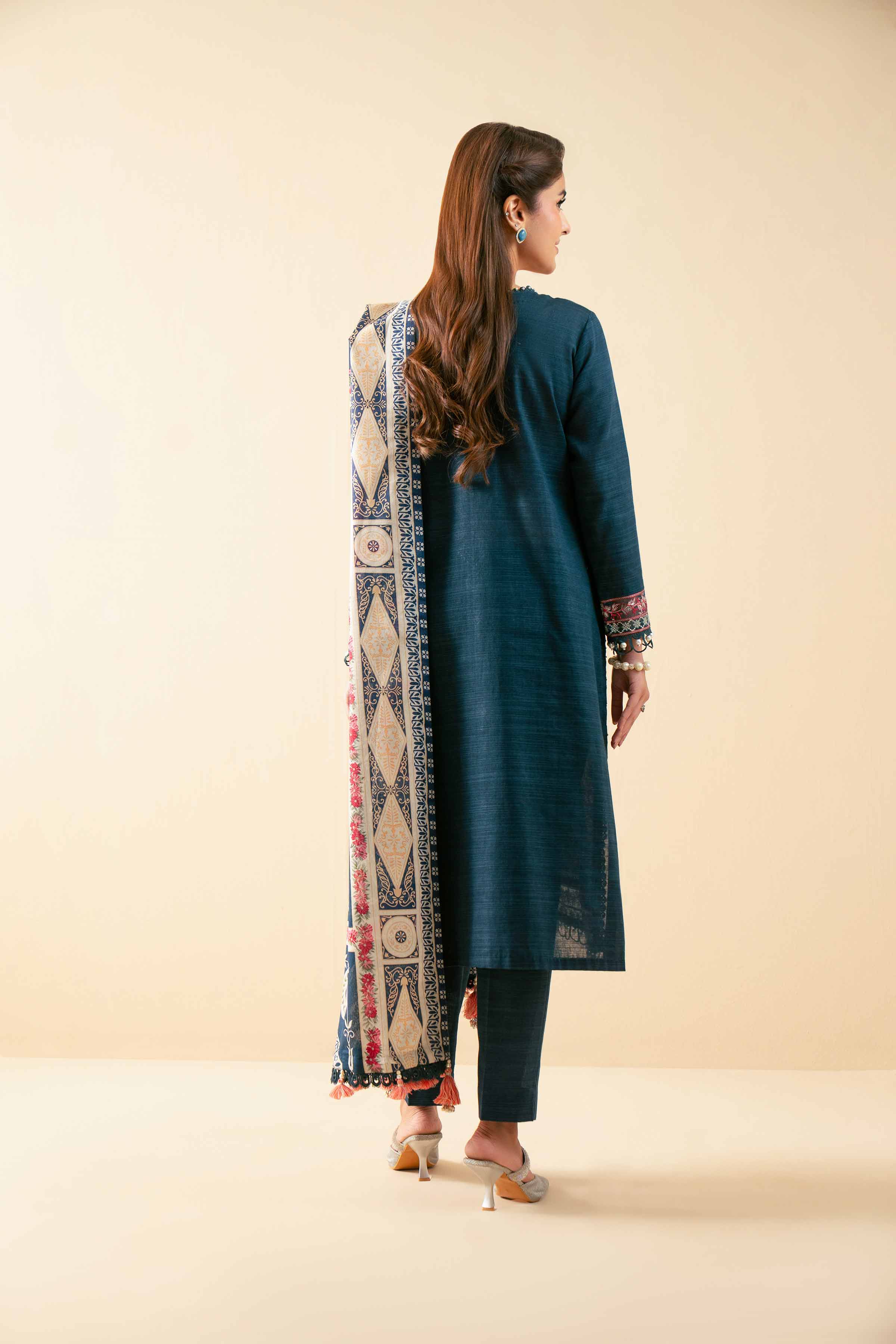 3 Piece - Printed Embroidered Suit - 42502693 for Women - Unstitched Collection | Nishat | Shop Online