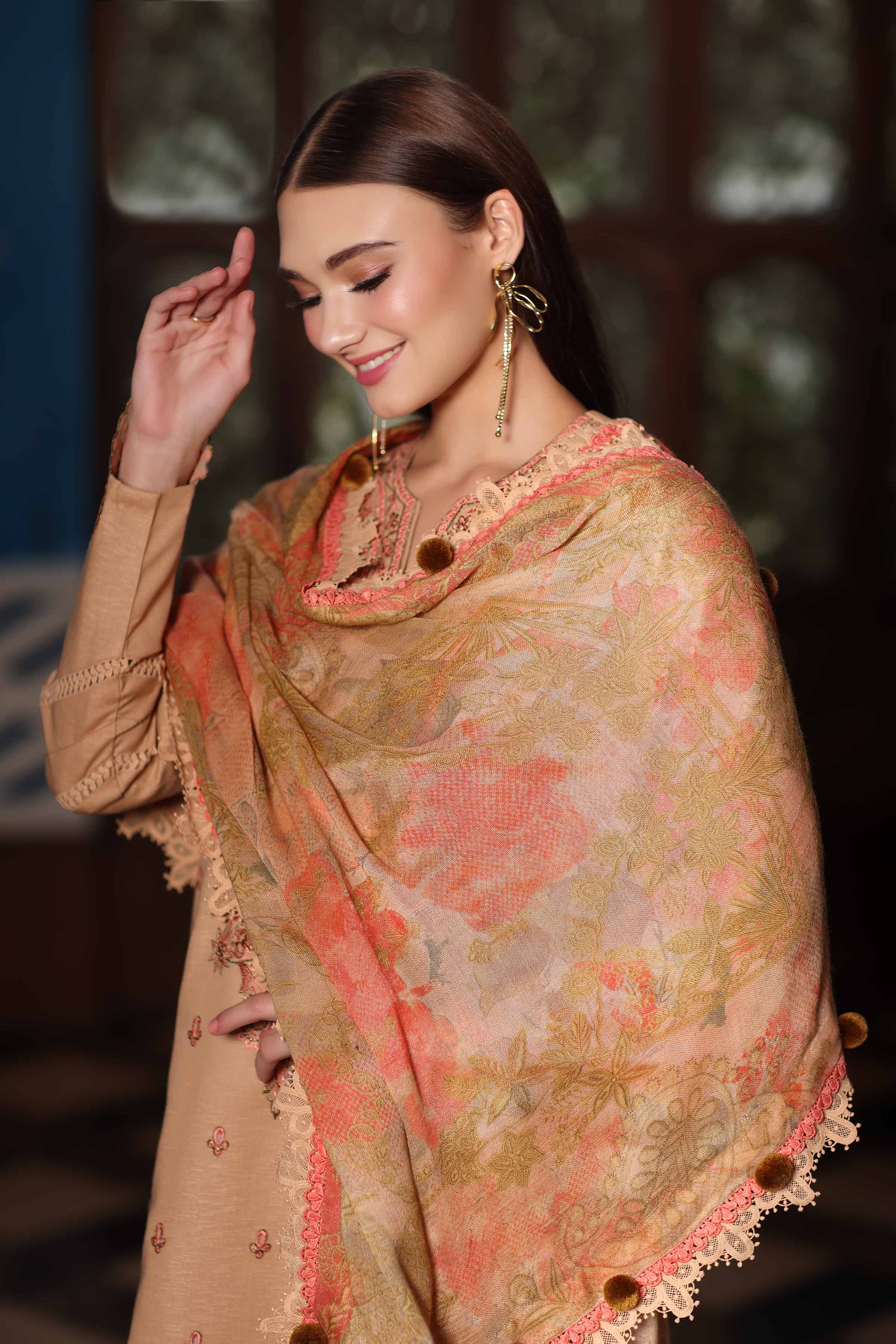 3 Piece - Digital Printed Embroidered Suit - 42502699 for Women - Unstitched Collection | Nishat | Shop Online