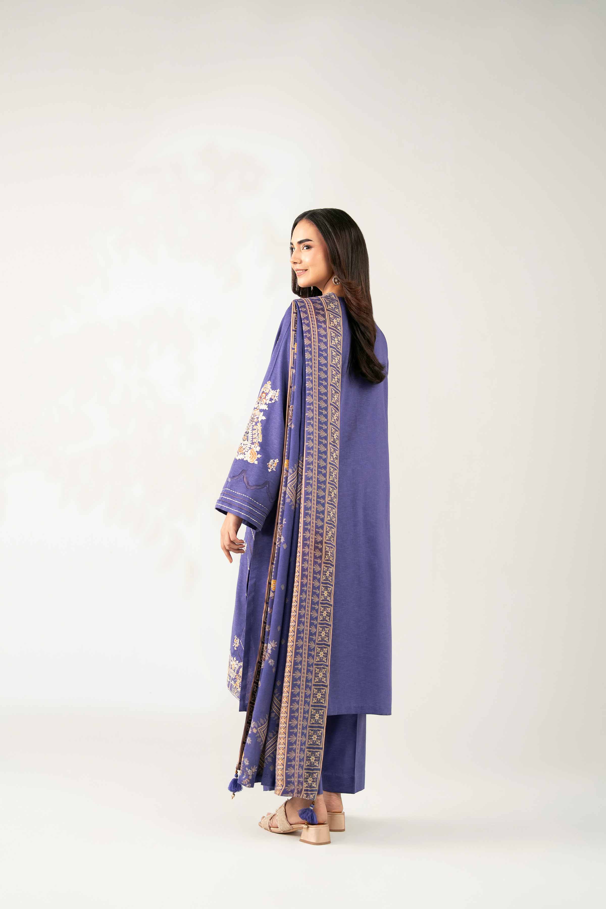 3 Piece - Digital Printed Embroidered Suit - 42502703 for Women - Unstitched Collection | Nishat | Shop Online
