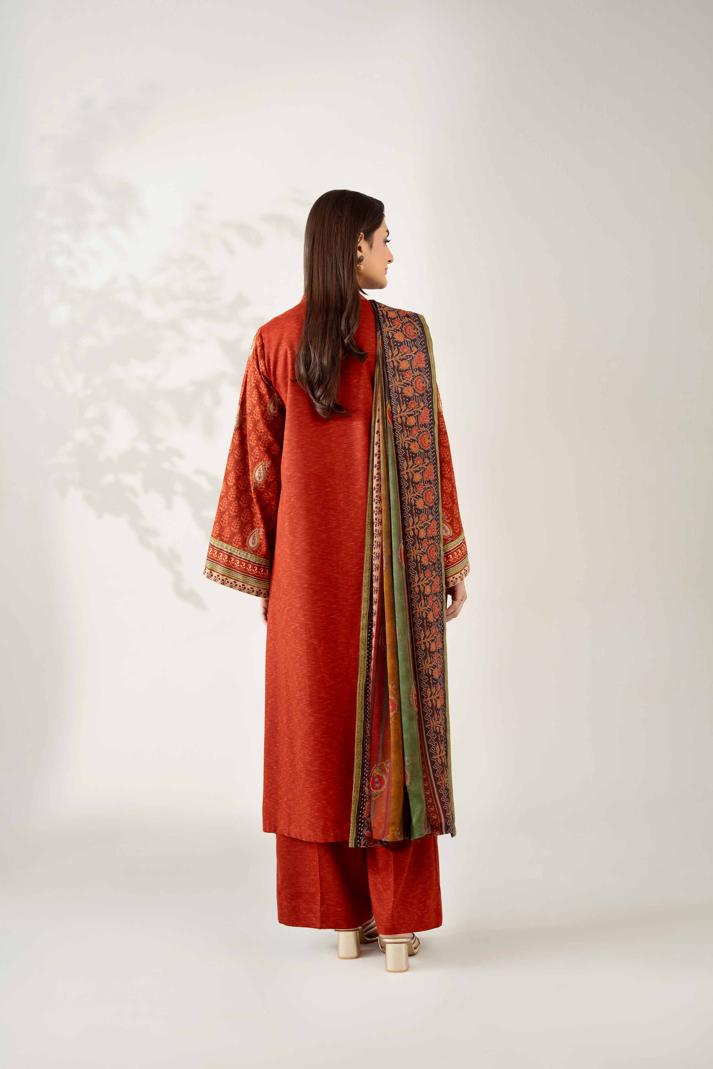 3 Piece - Digital Printed Embroidered Suit - 42502712 for Women - Unstitched Collection | Nishat | Shop Online