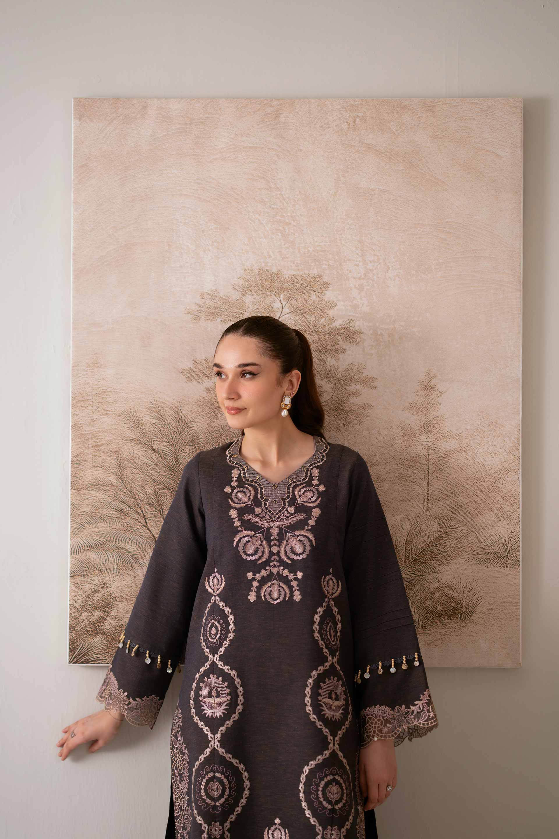 2 Piece - Embroidered Suit - 42502718 for Women - Unstitched Collection | Nishat | Shop Online